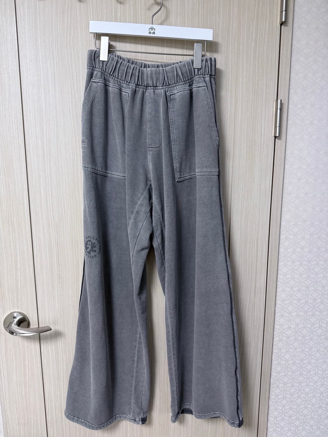 [3]폴리테루 25ss 퍼티그스웻팬츠 더티그레이 상품이미지1