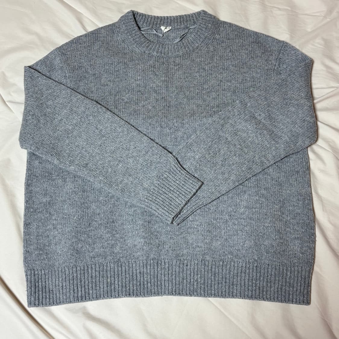 [XL] 아르켓 오버핏 헤비 울 니트 상품이미지1