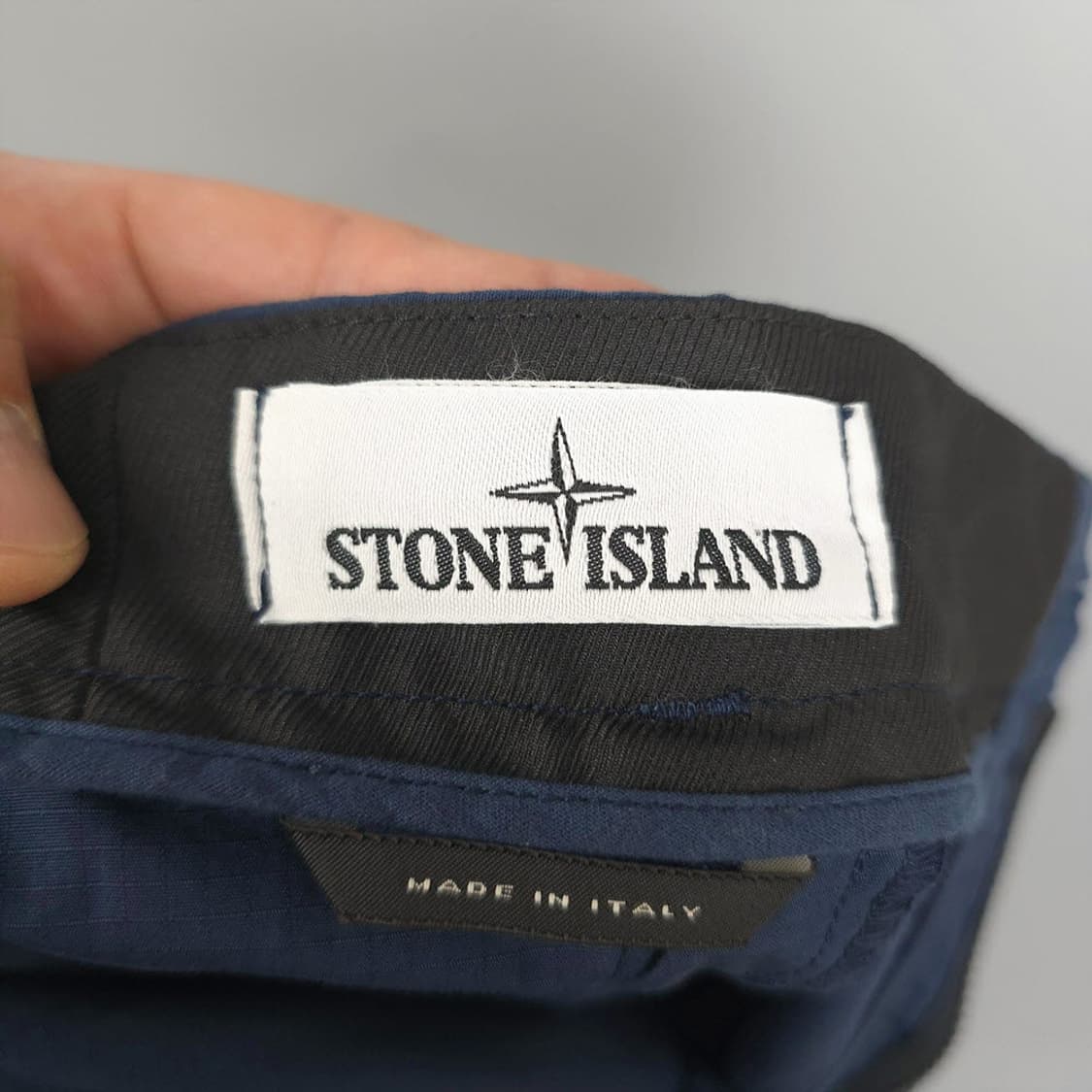 스톤아일랜드 Stone Island 립스탑 패치 팬츠 네이비 W31 상품이미지8