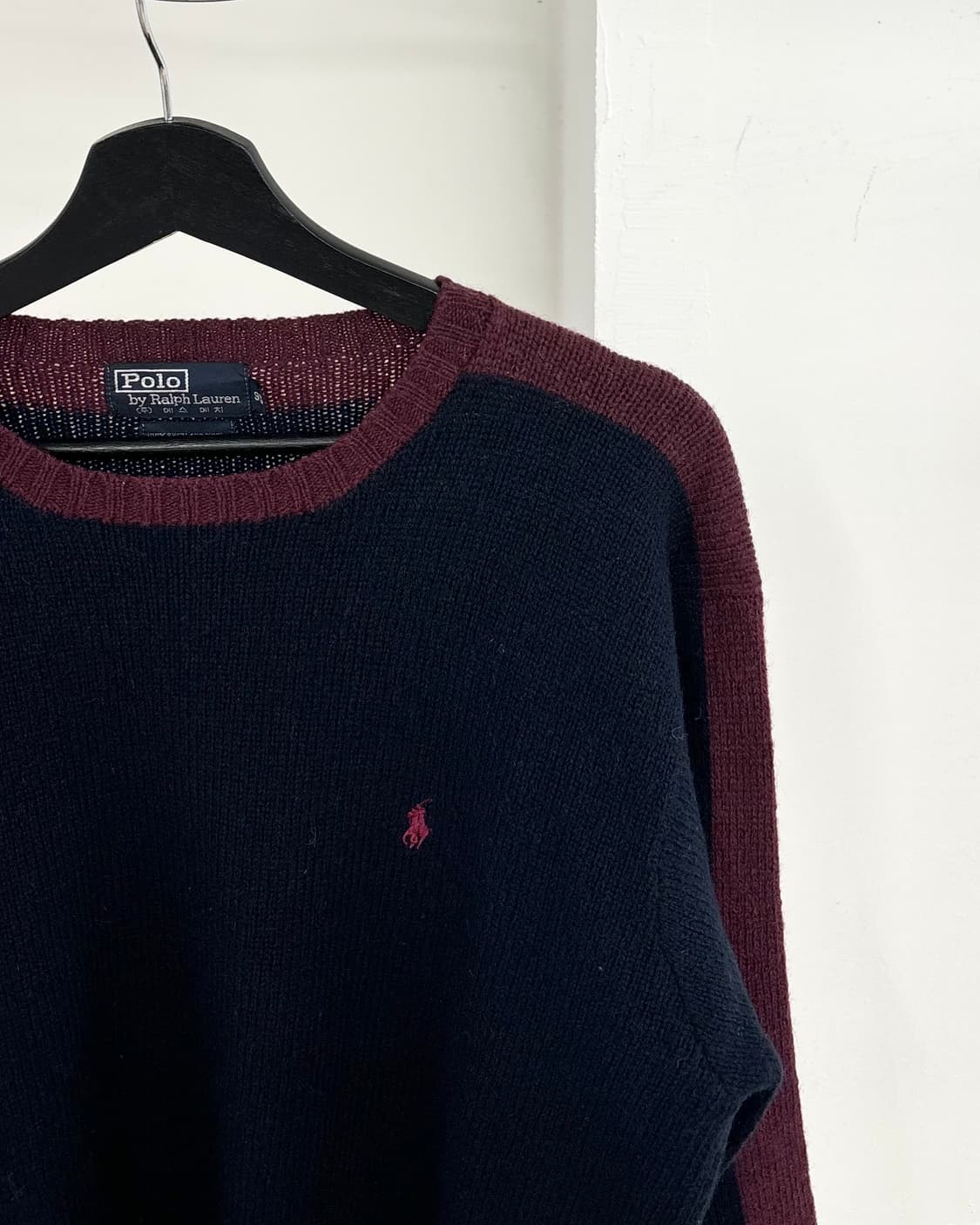 폴로 랄프로렌 네이비 니트 상품이미지4