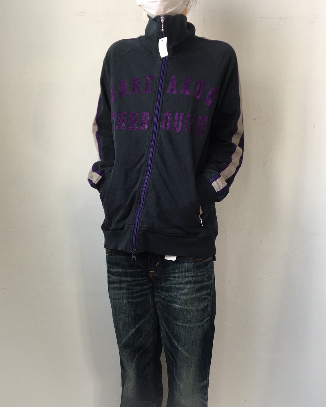 Ppfm high neck zip up 상품이미지6