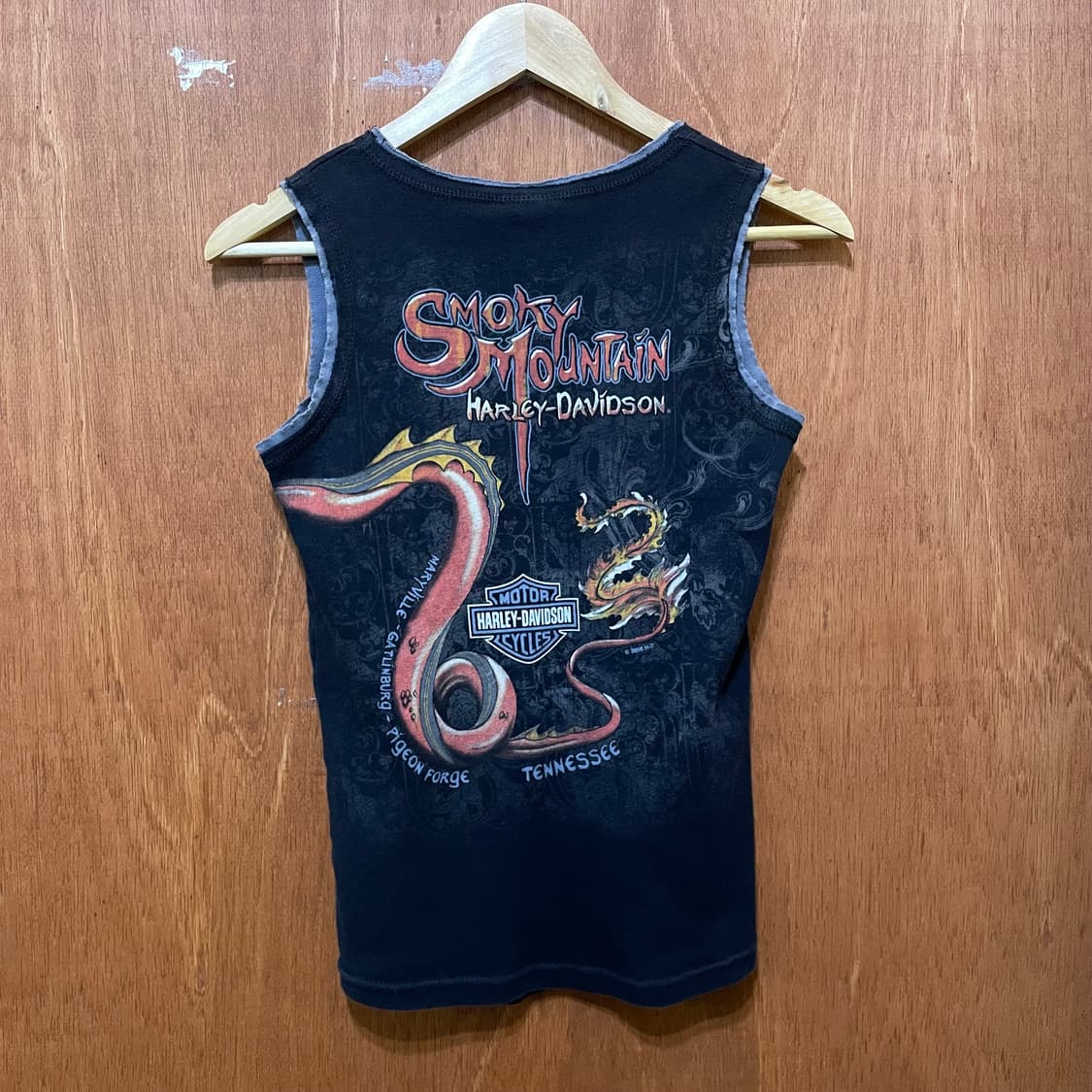 (M) Harley Davidson 할리 슬리브리스 made in USA 상품이미지1
