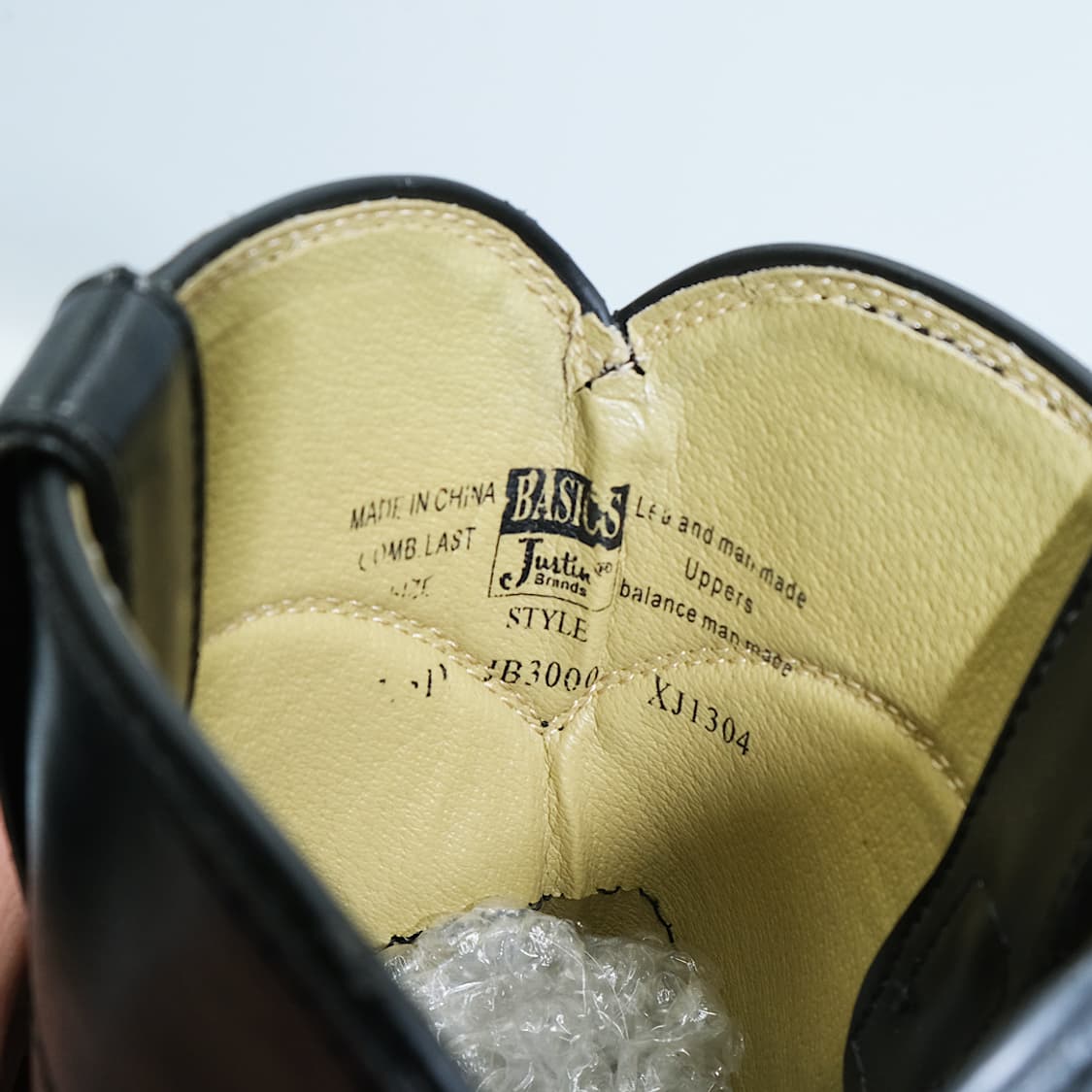 저스틴(JUSTIN)웨스턴 레더 부츠 8.5(265)사이즈 BT26503 상품이미지10