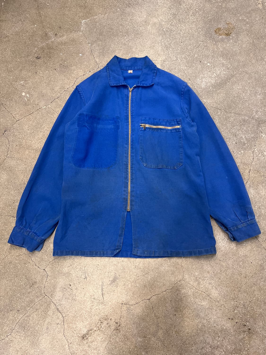 프렌치 블루 워크 자켓 상품이미지1