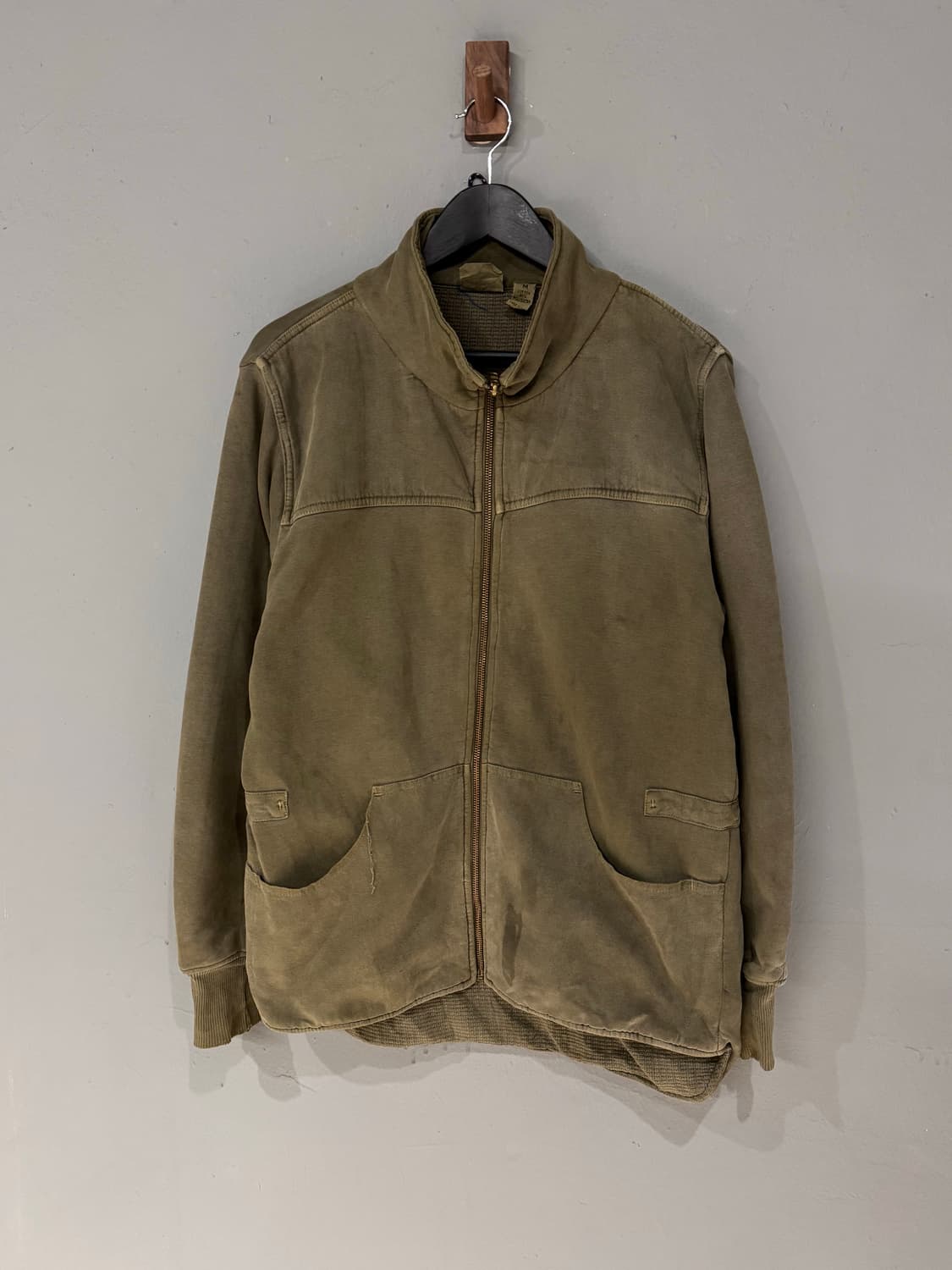 GYM Master 짐마스터 카키 집업  상품이미지1