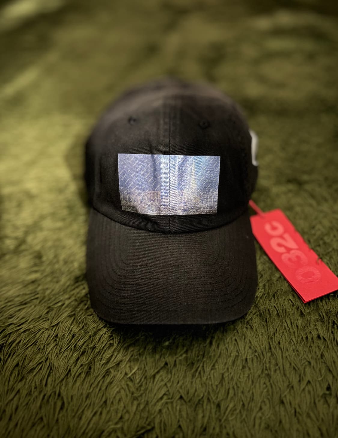 [OS] 032C 서울 익스클루시브 워시드 캡 블랙 상품이미지1