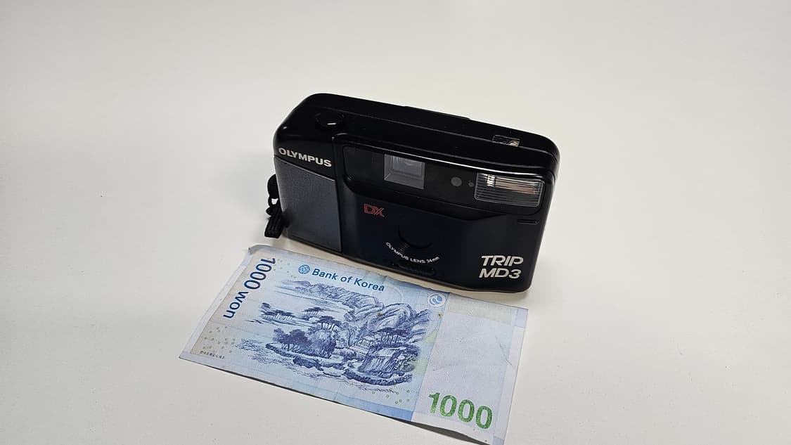 작례O 국내 유일 올림푸스 트립 md3 필름카메라 빈티지 필카 상품이미지1
