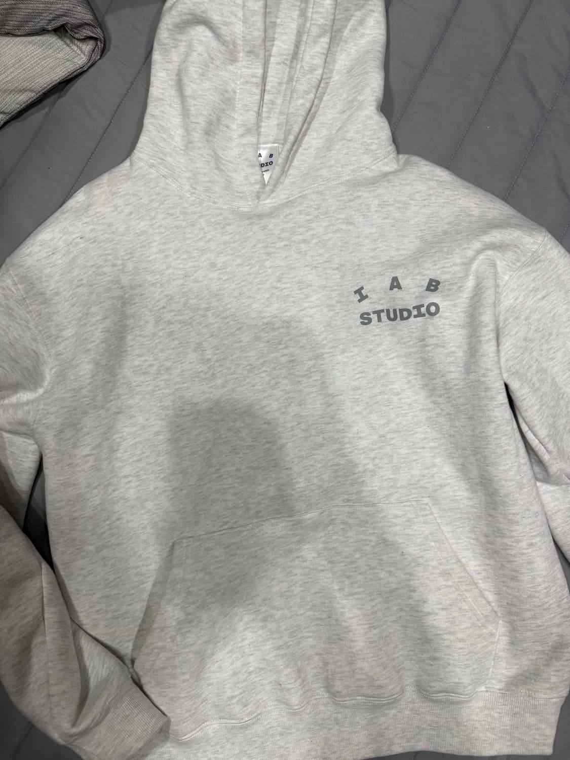 아이앱 후드티 라이트 그레이 상품이미지2