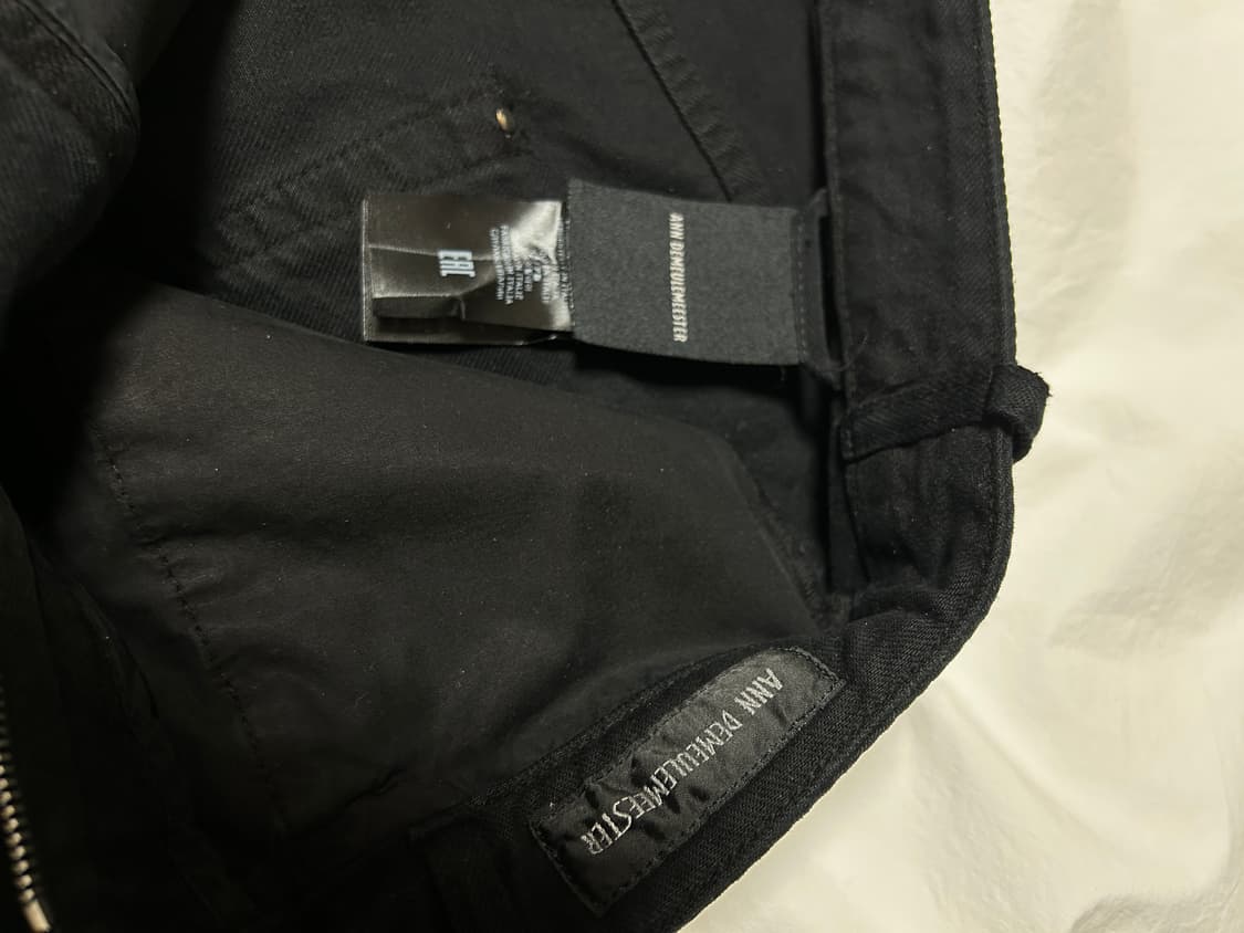 앤드뮐미스터 블랙 데님 팬츠 상품이미지3