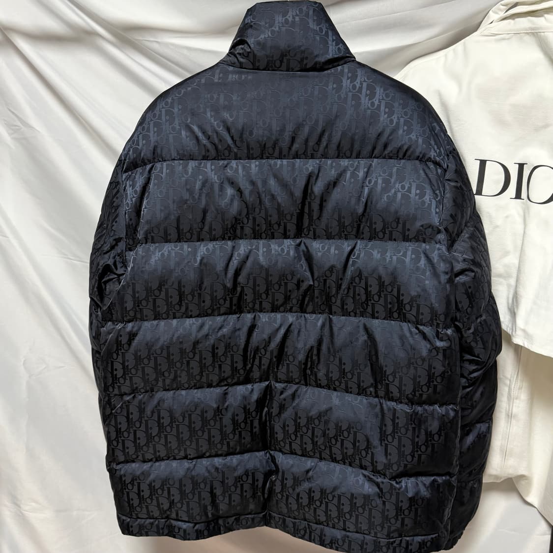 [S+급/48] 디올 오블리크 패딩 블랙 풀구성 상품이미지4