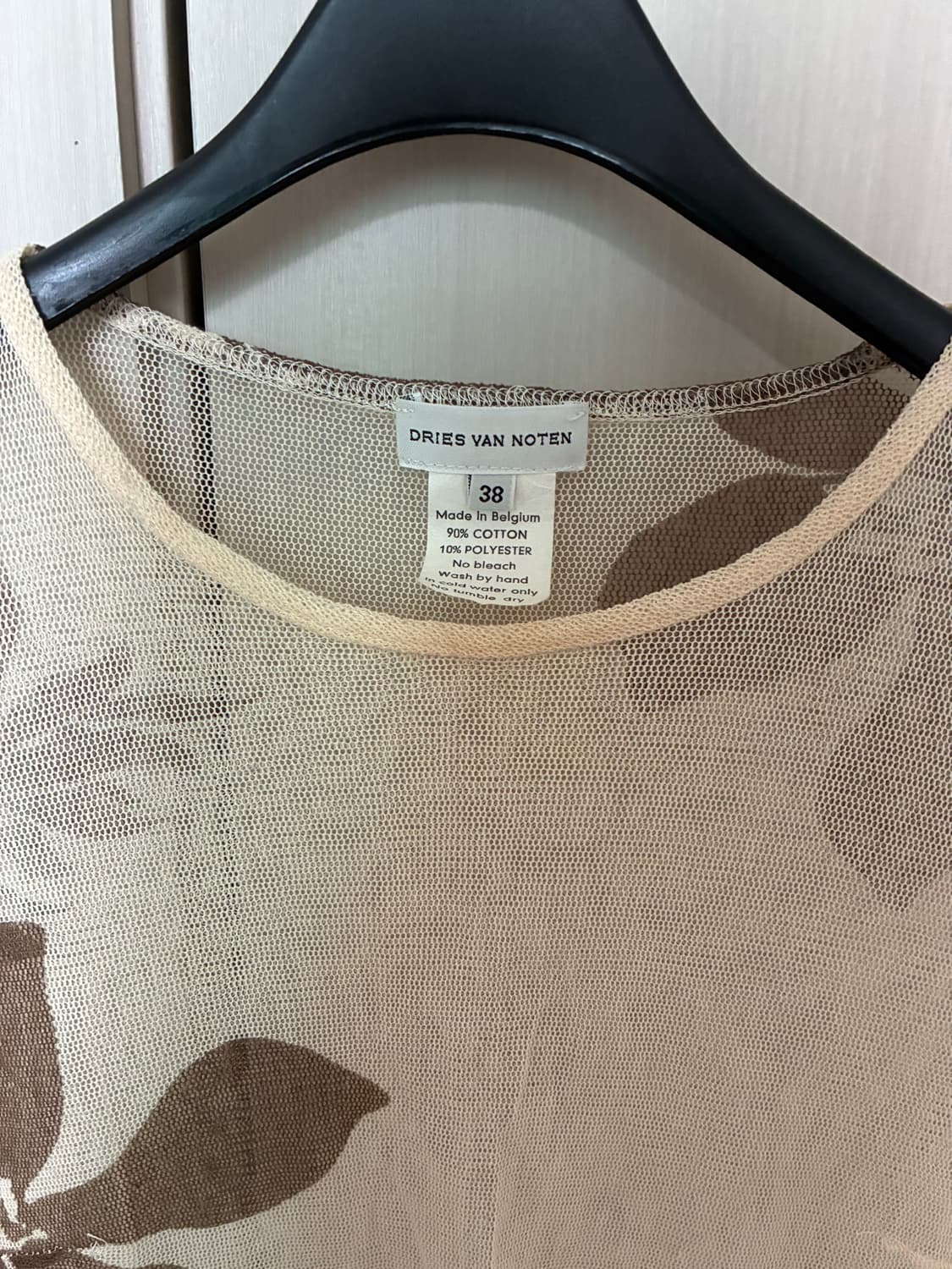 dries van noten flower mesh top 상품이미지3