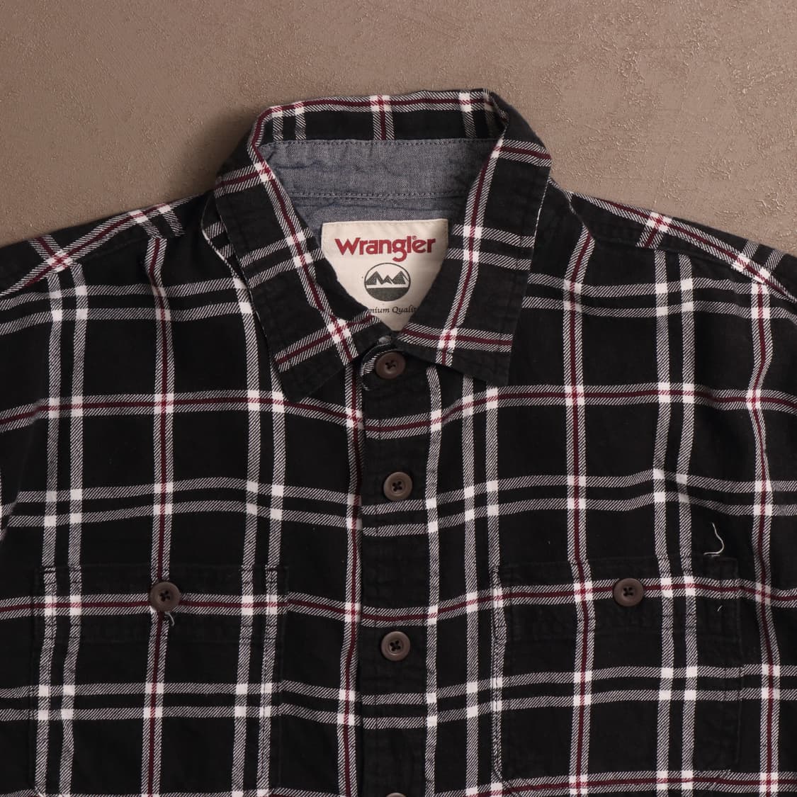 랭글러 아웃도어 코튼 체크셔츠 A1709 상품이미지2