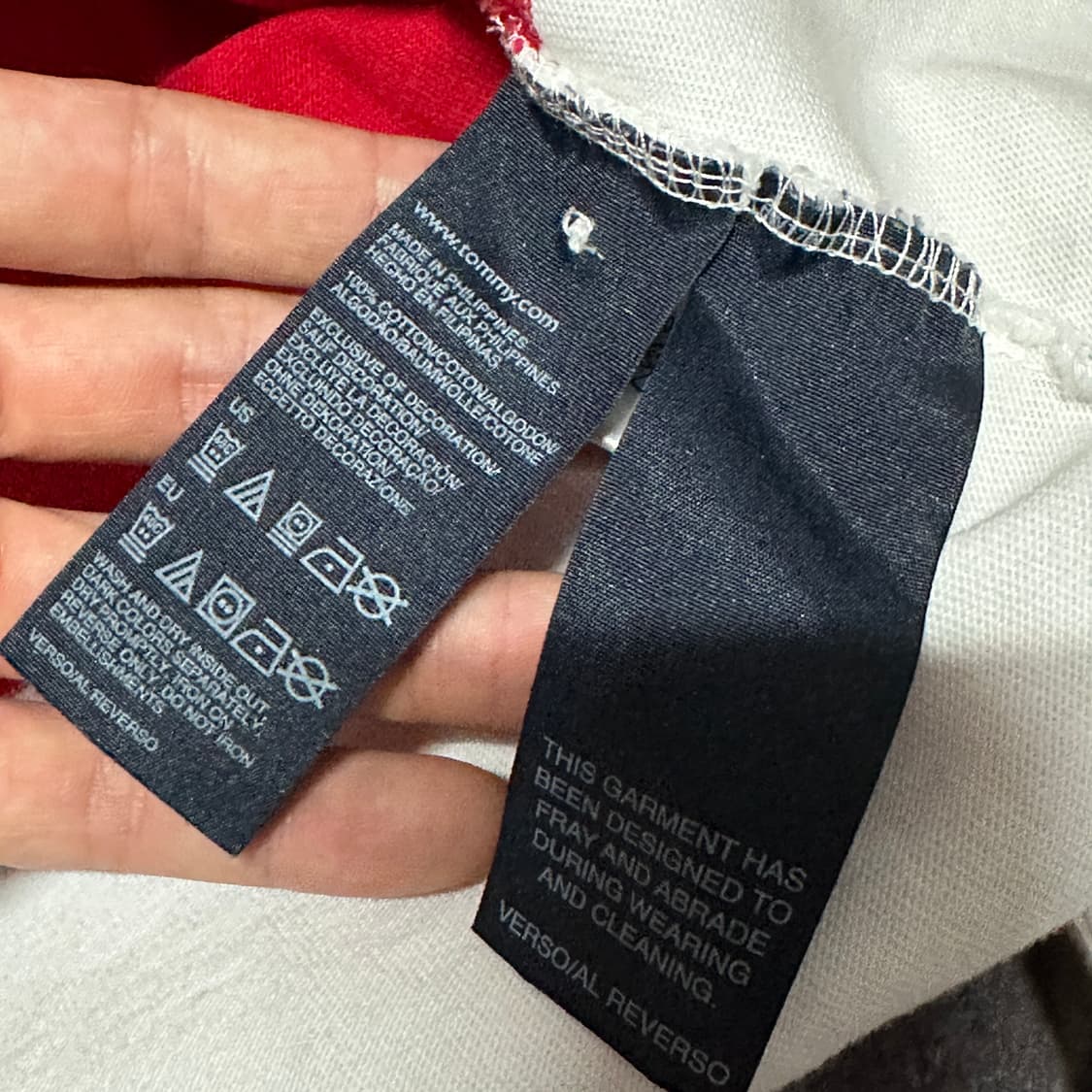 타미힐피거 usa 뉴욕 단가라 럭비티 XL 상품이미지4