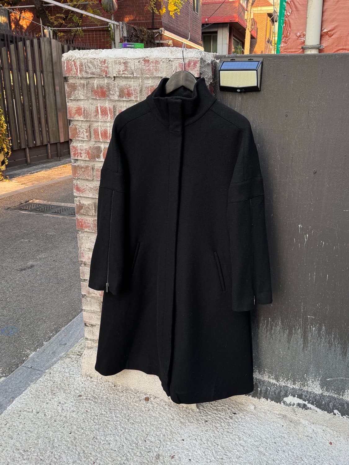 엠포리오 아르마니 투웨이 울 롱코트 상품이미지1