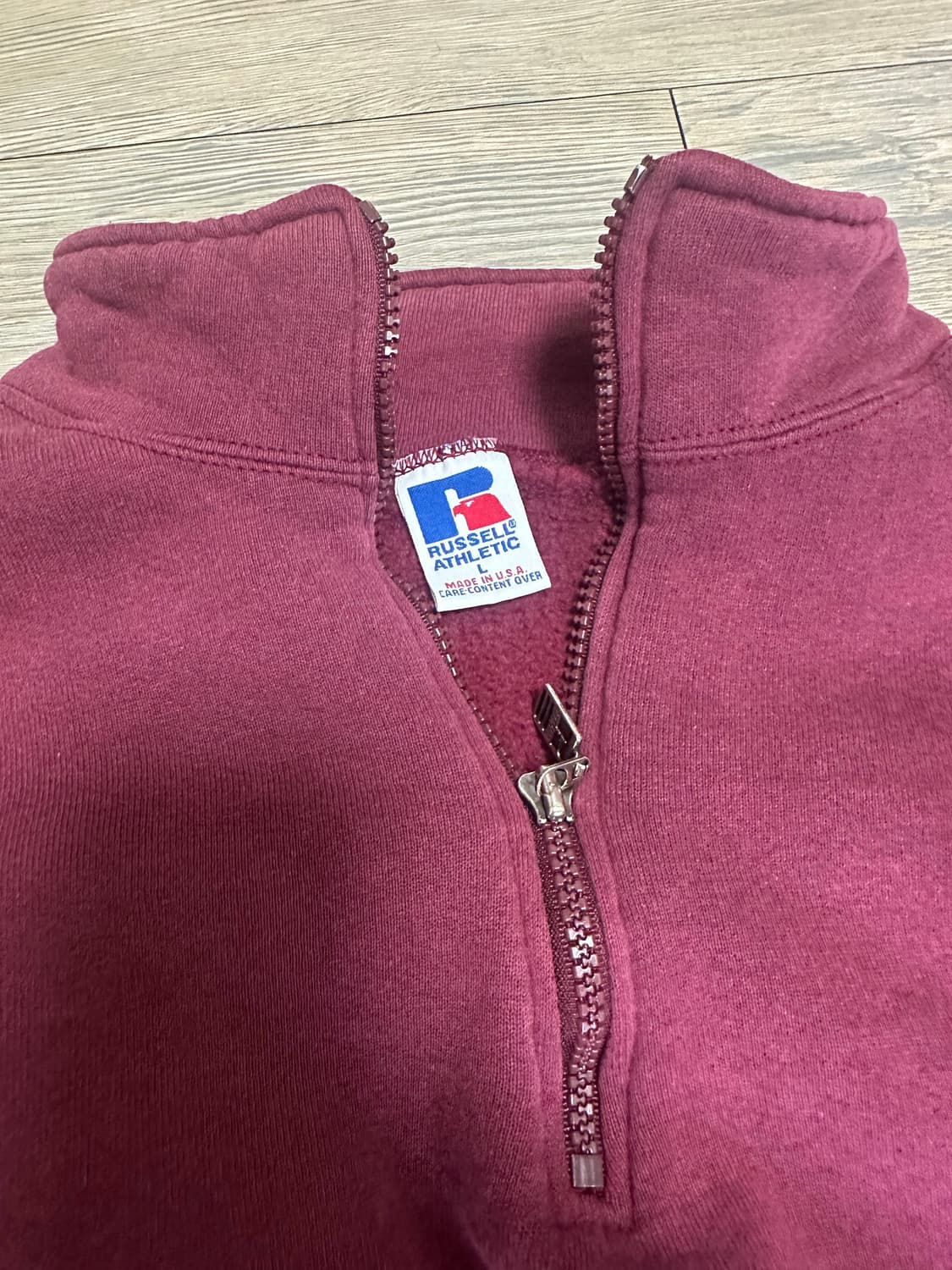 90년대 러셀 반집업 자켓 판매 상품이미지1