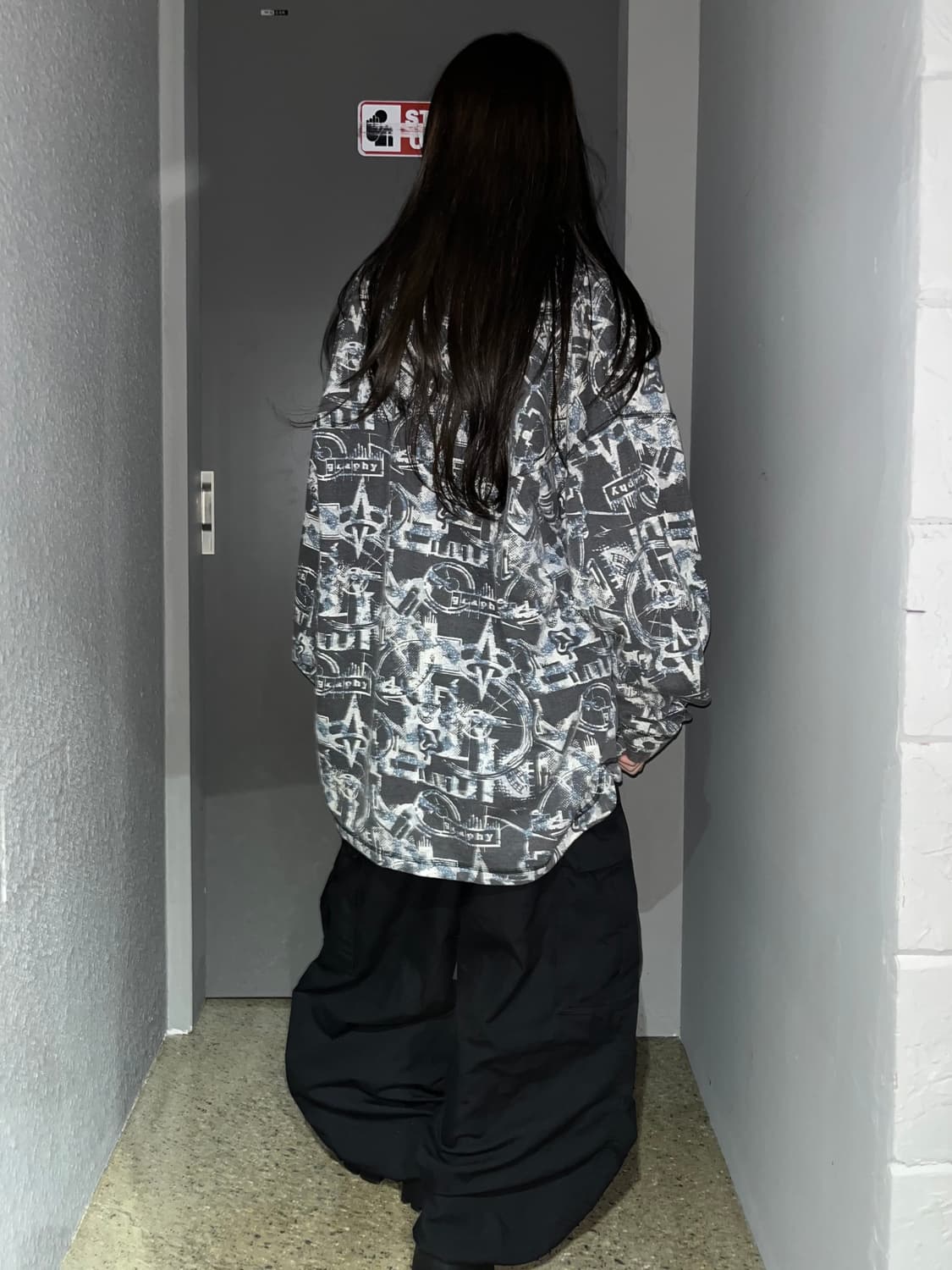 빈티지 올드스쿨 스웻져지 상품이미지5