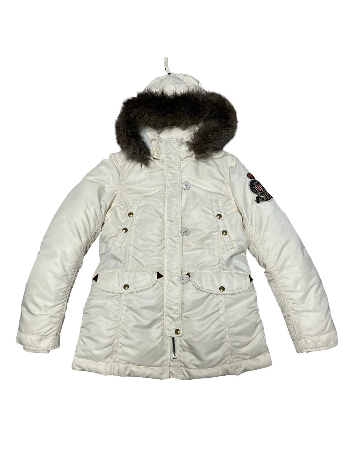 폴로 랄프로렌 여성 오리털 패딩 s 상품이미지1