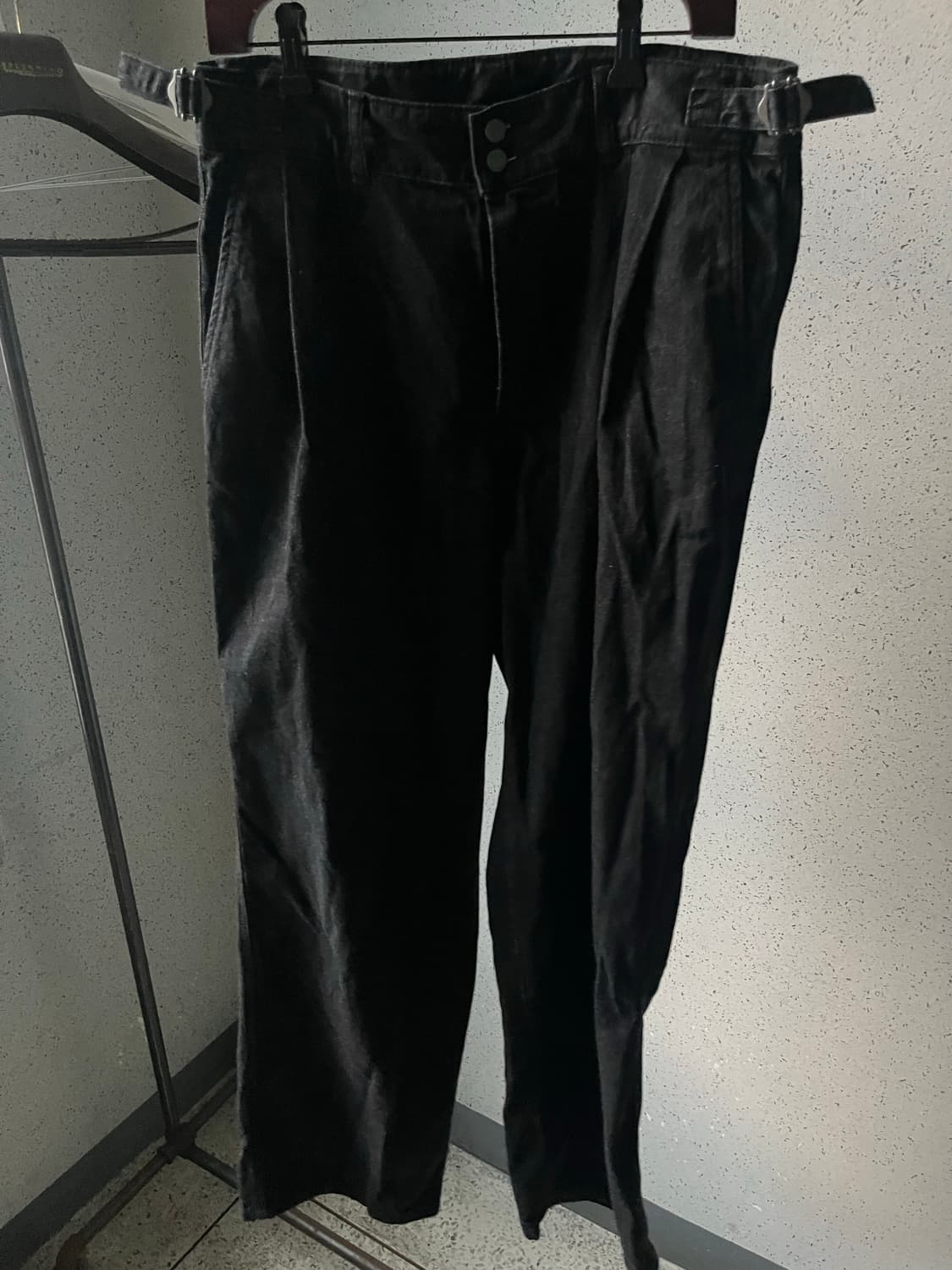 어나더오피스 산티아고 데님 블랙 상품이미지1