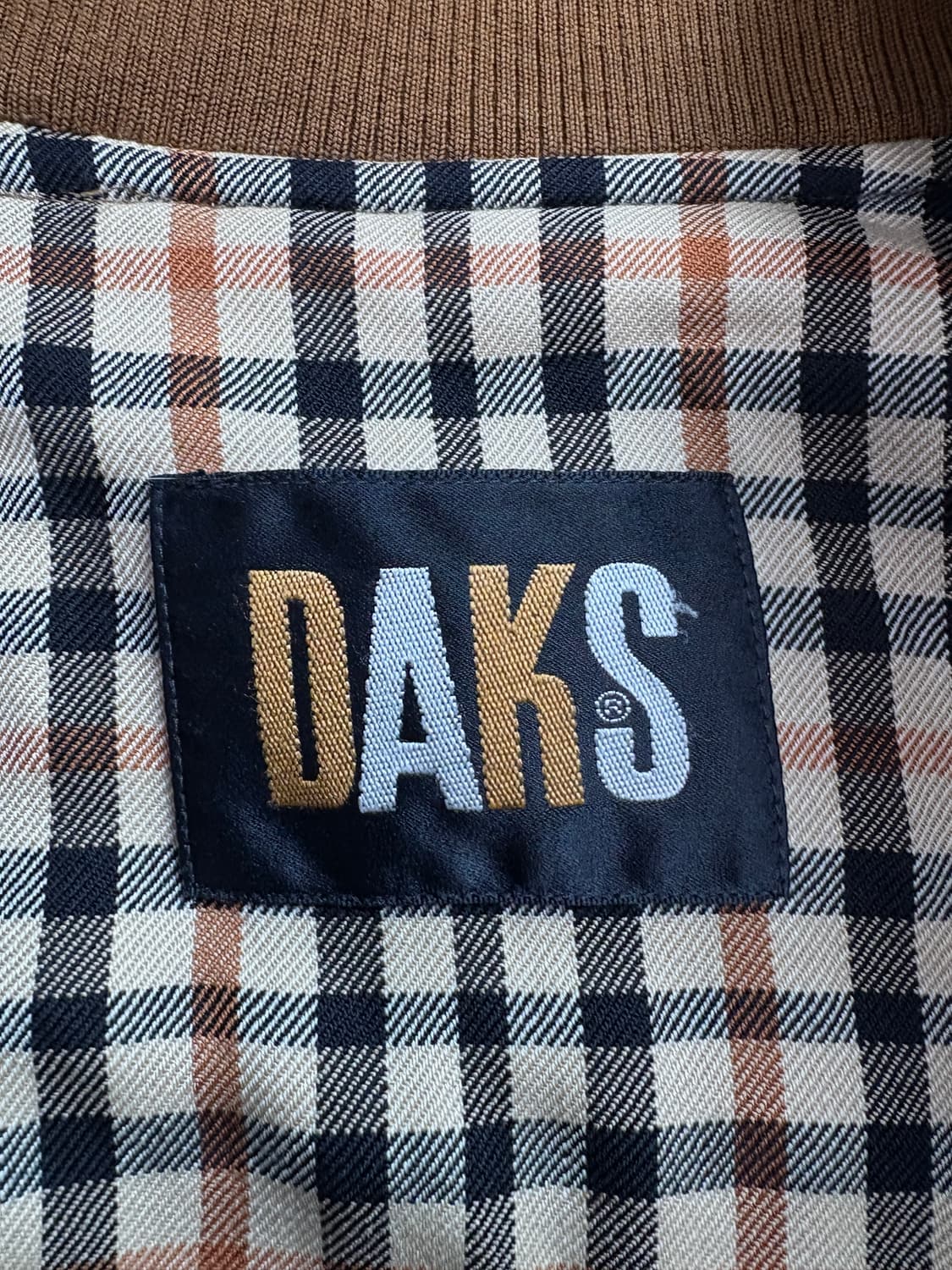 닥스 아카이브 하우스체크 울 블루종 자켓 2484 상품이미지3