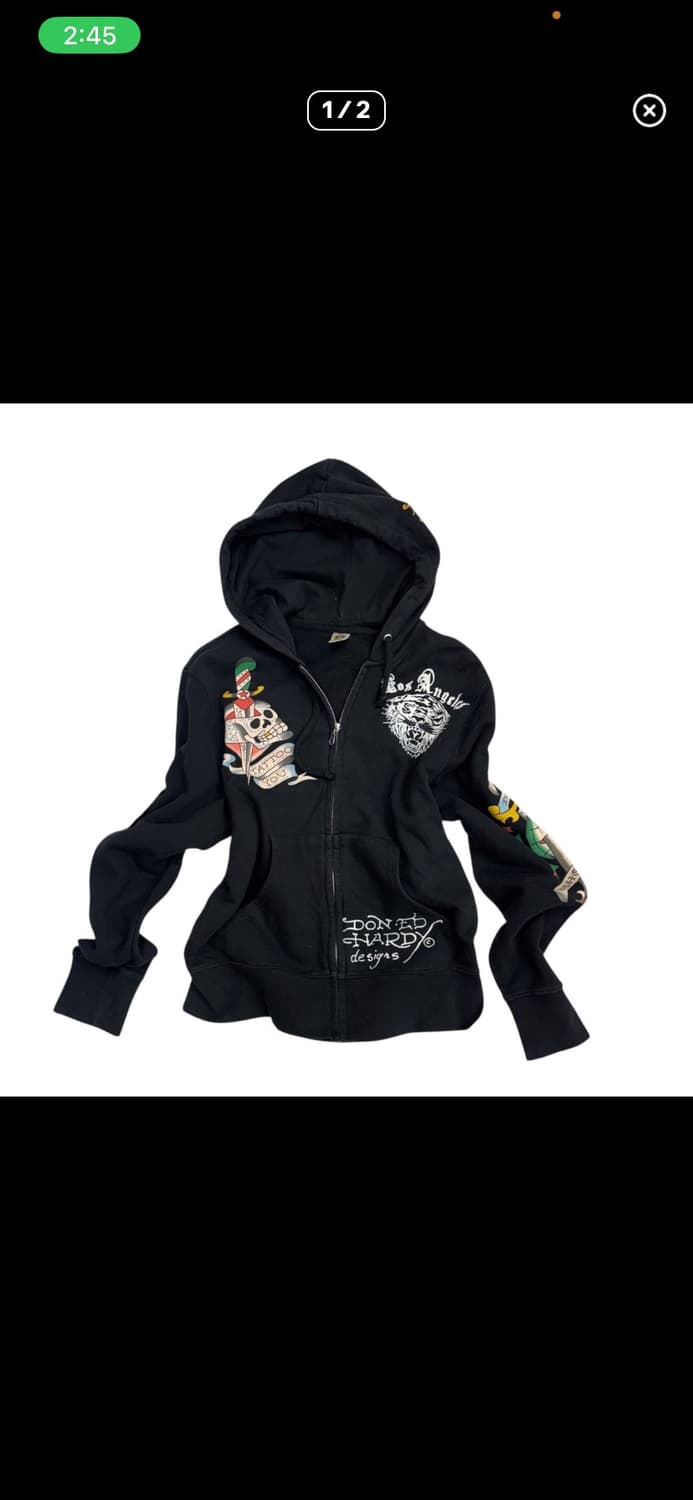 Ed hardy 후드집업 상품이미지1