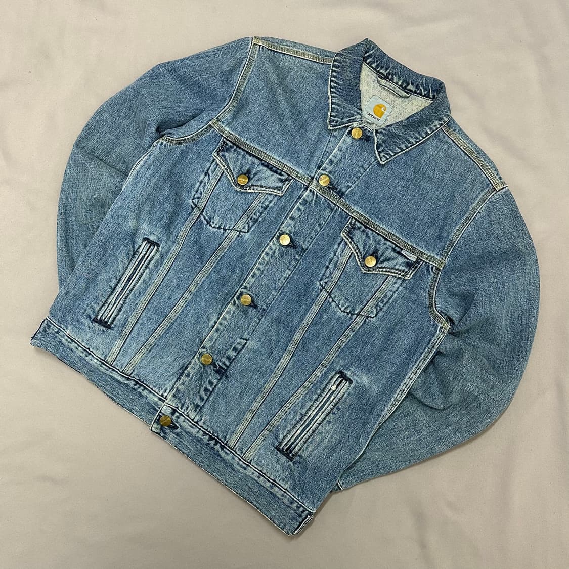 칼하트 빈티지 청자켓 S 상품이미지3
