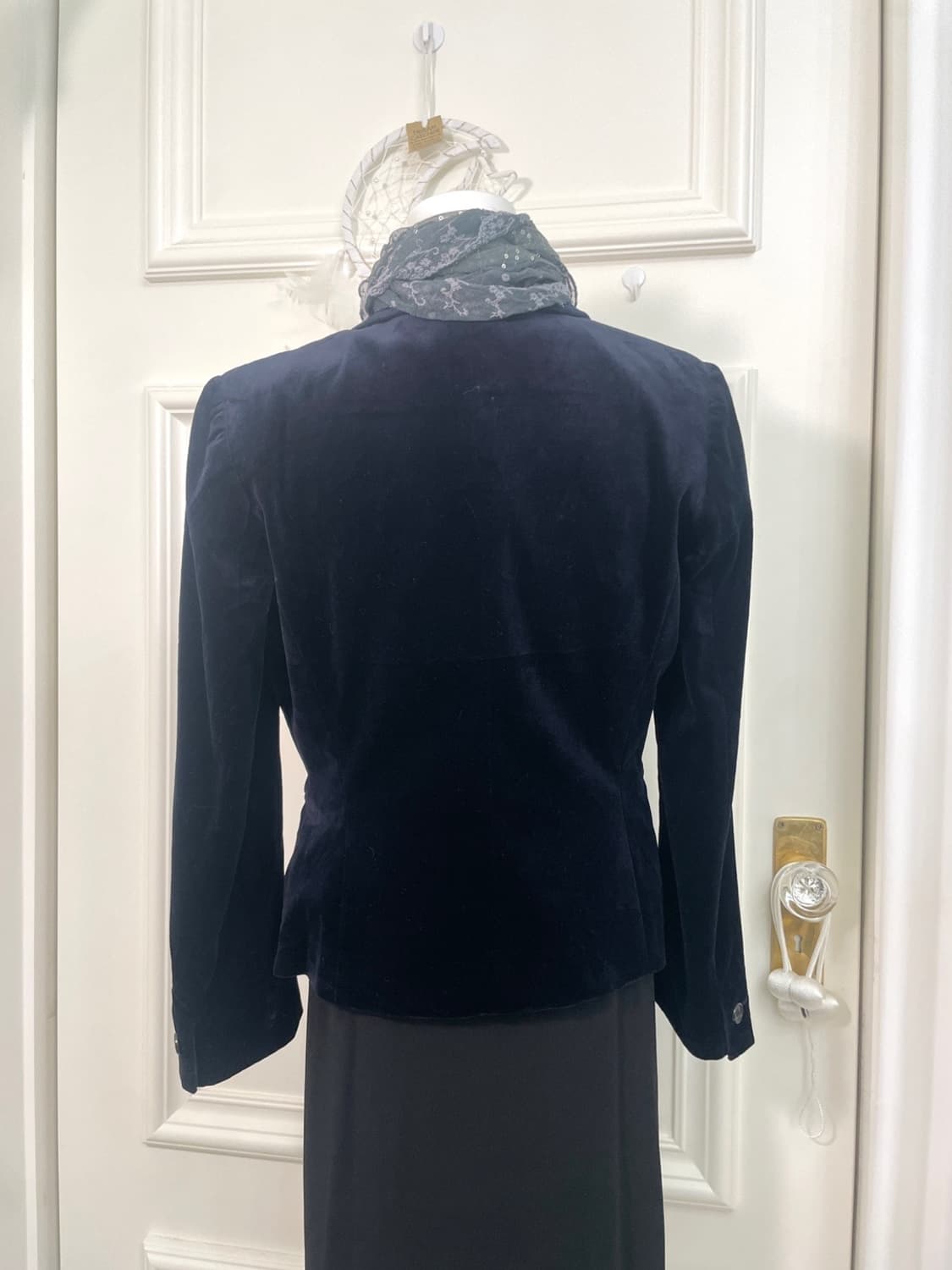 blue velvet basic jacket 상품이미지9