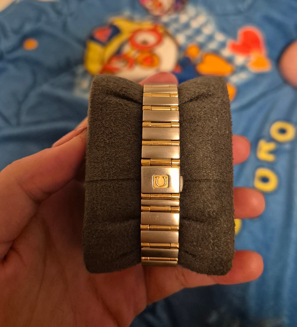 오메가 컨스틸레이션 18k콤비 다이아 12p 쿼츠 상품이미지2