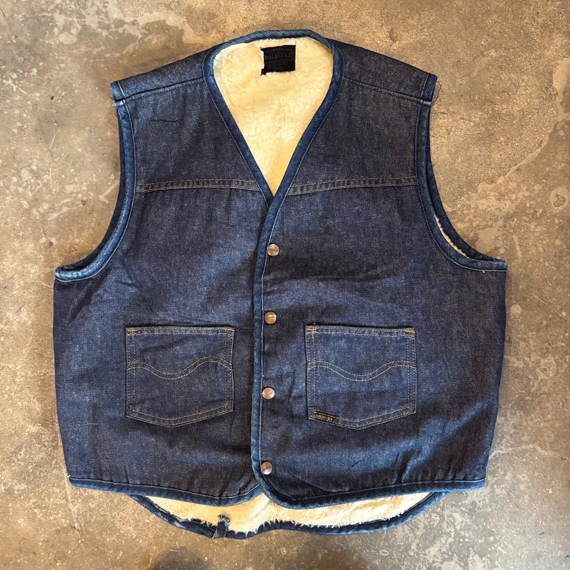 미국 시어스 쉐르파 데님 베스트 상품이미지1