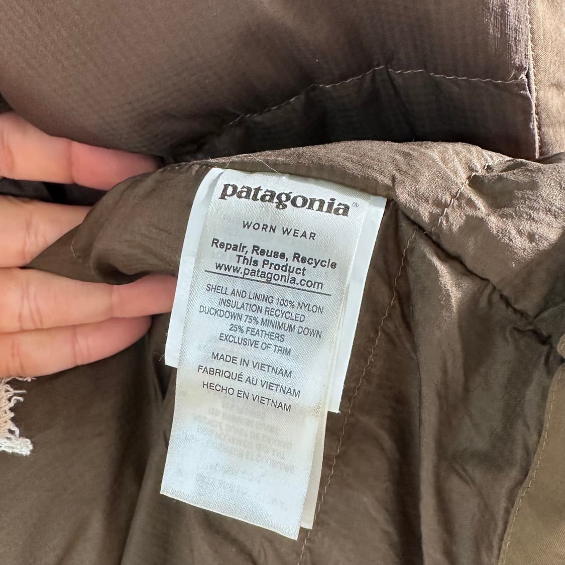 파타고니아 카키 시티스톰 파카 (va.14) 상품이미지9