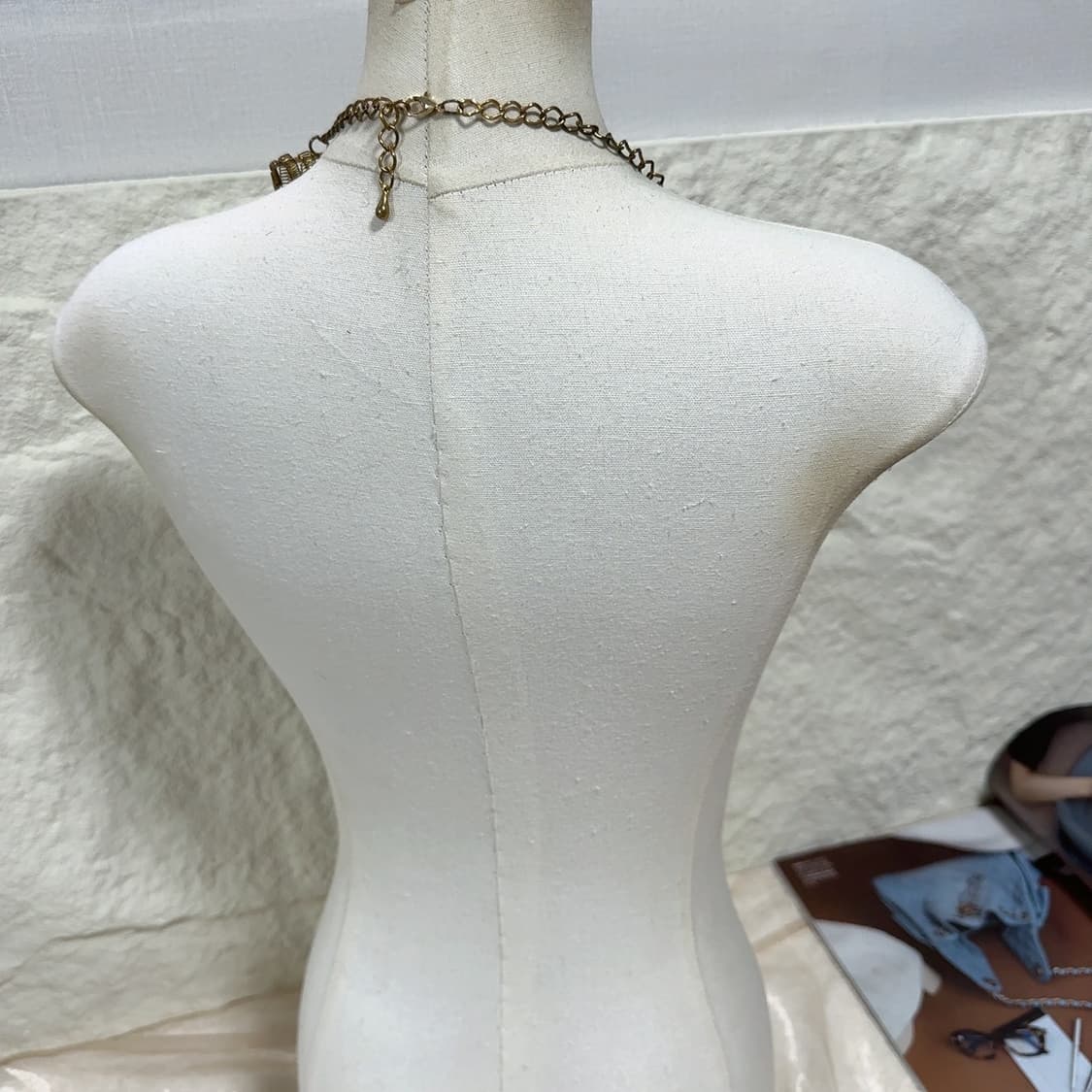 빈티지  메탈 이타리아 브레이드  목걸이 상품이미지3