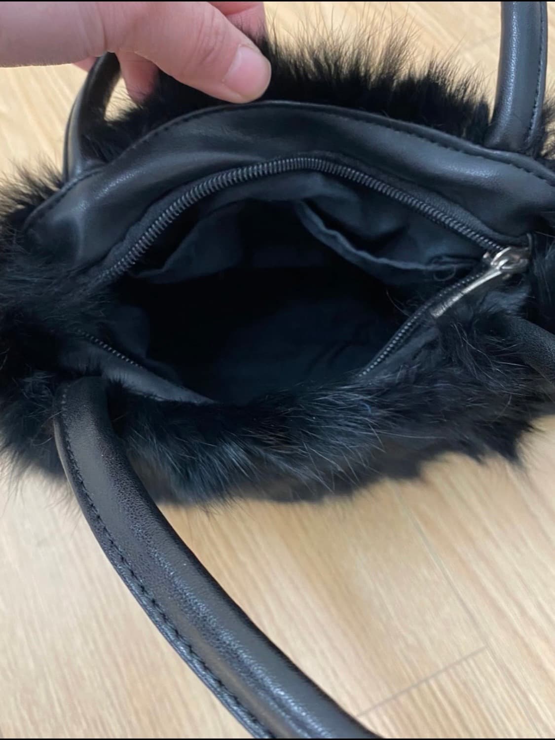빈티지 퍼가방 상품이미지5