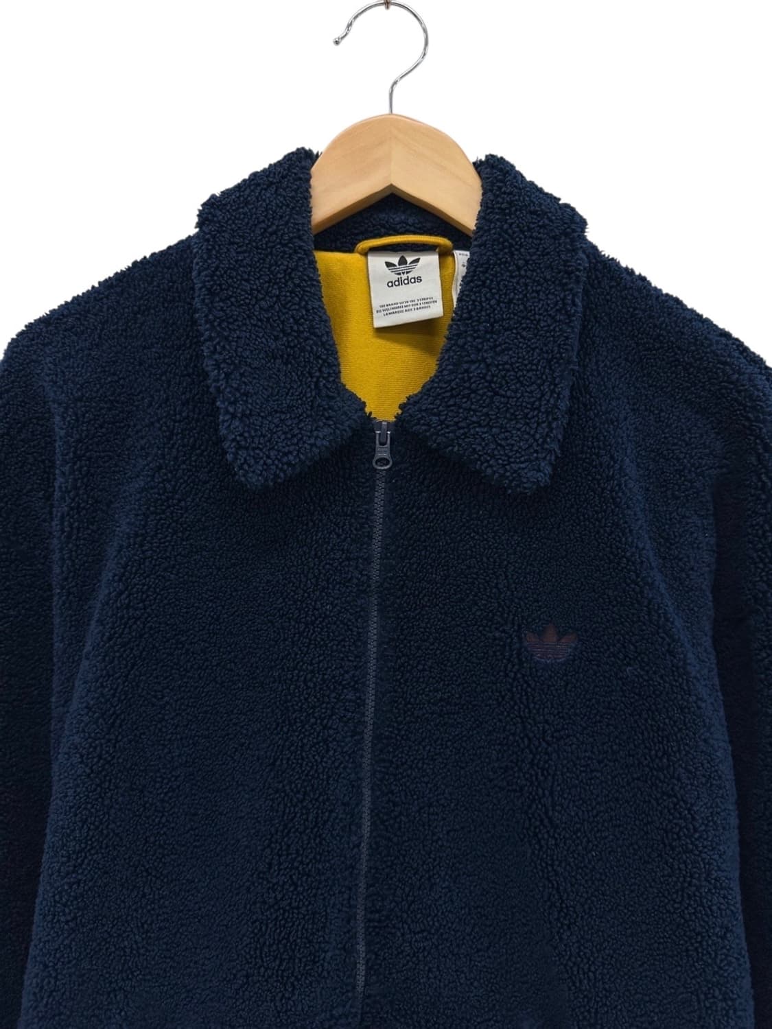 아디다스 뽀글이 기모 플리스 후리스 네이비 (XL) 상품이미지2