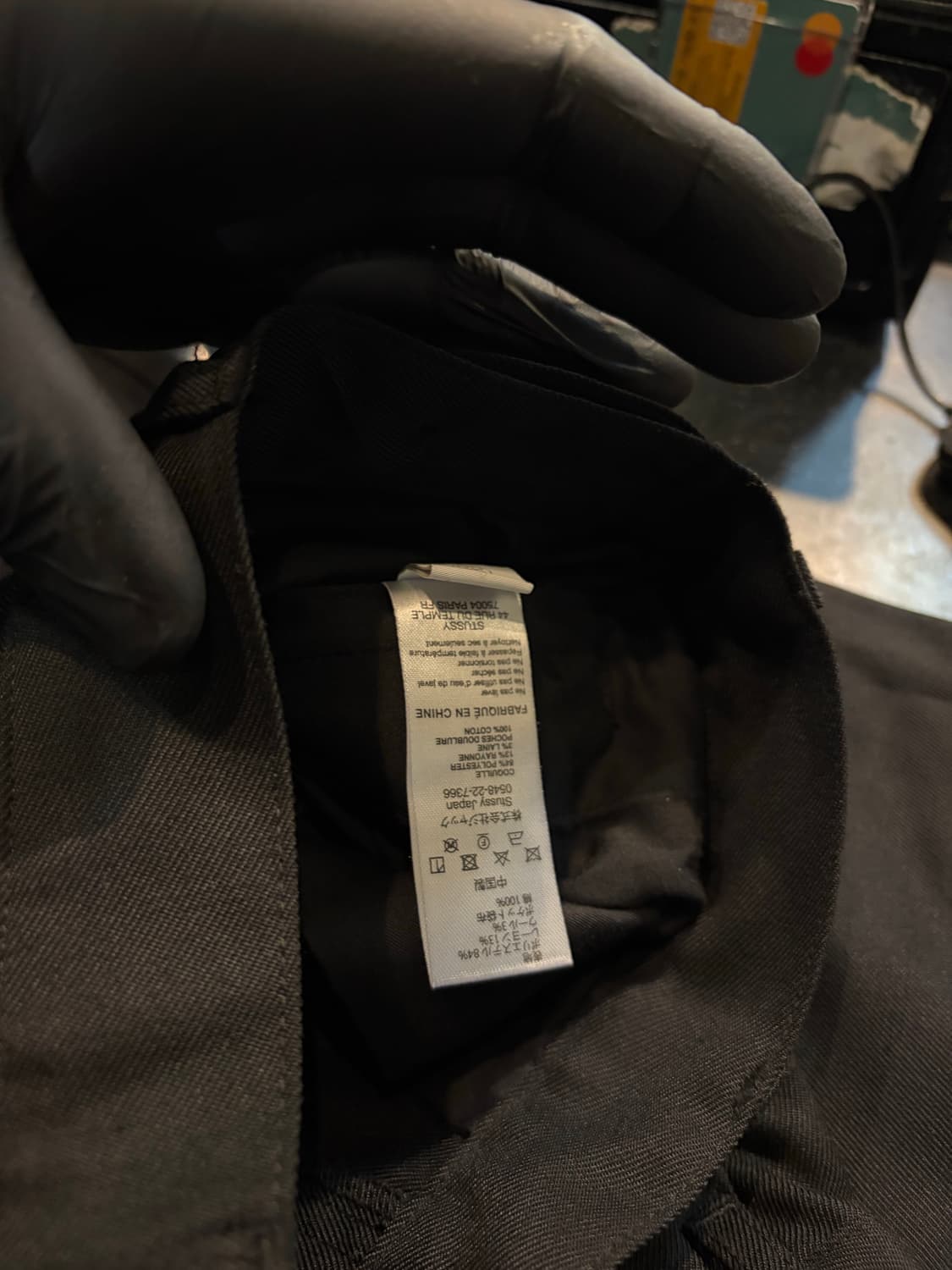 스투시 볼륨 플리츠 트라우저 팬츠 블랙 31 상품이미지7