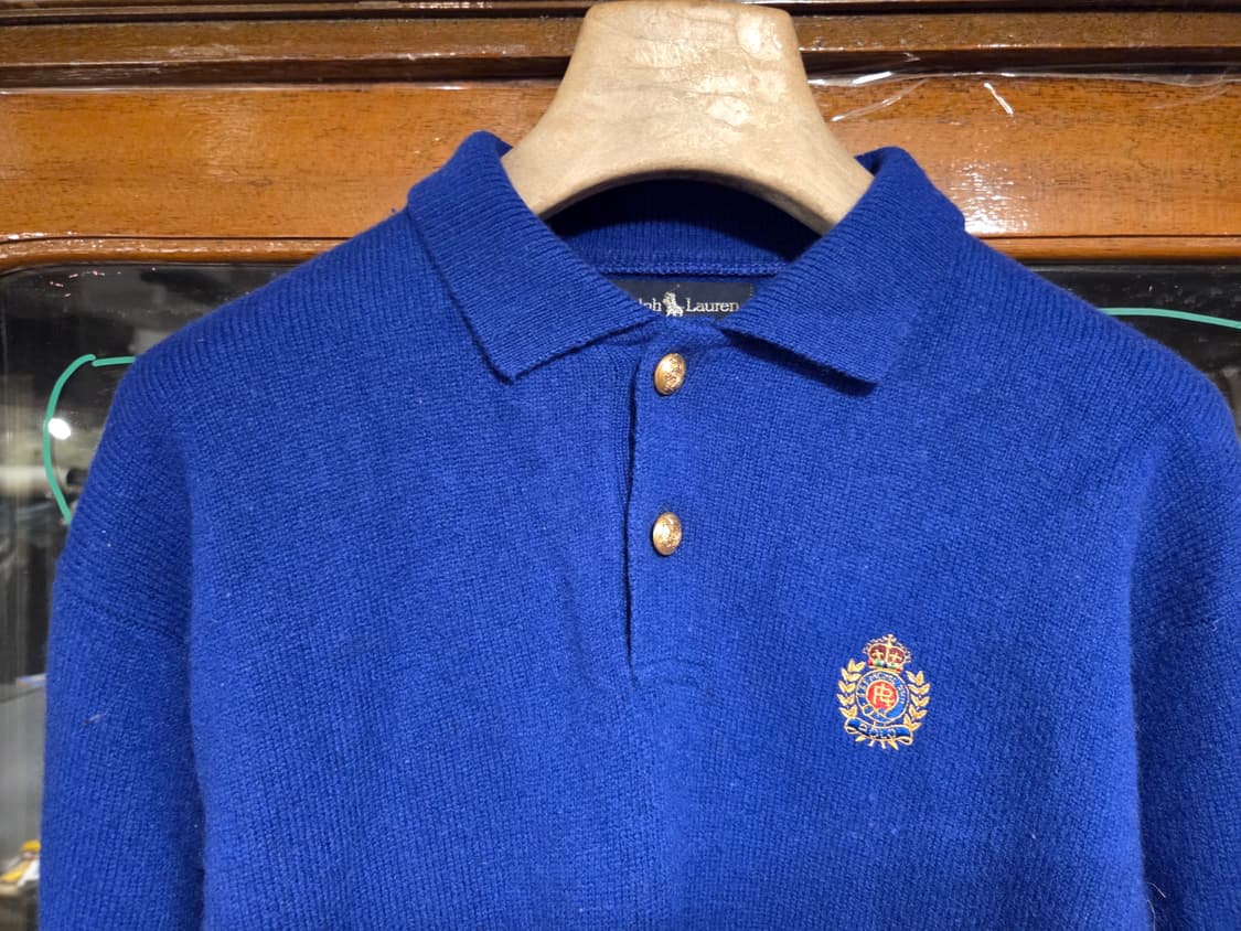 90'S 버버리 램스울니트 상품이미지7