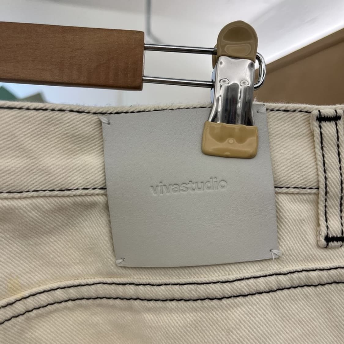 비바스튜디오 빈티지 카펜터 스케치라인 코튼팬츠 M C10001 상품이미지5