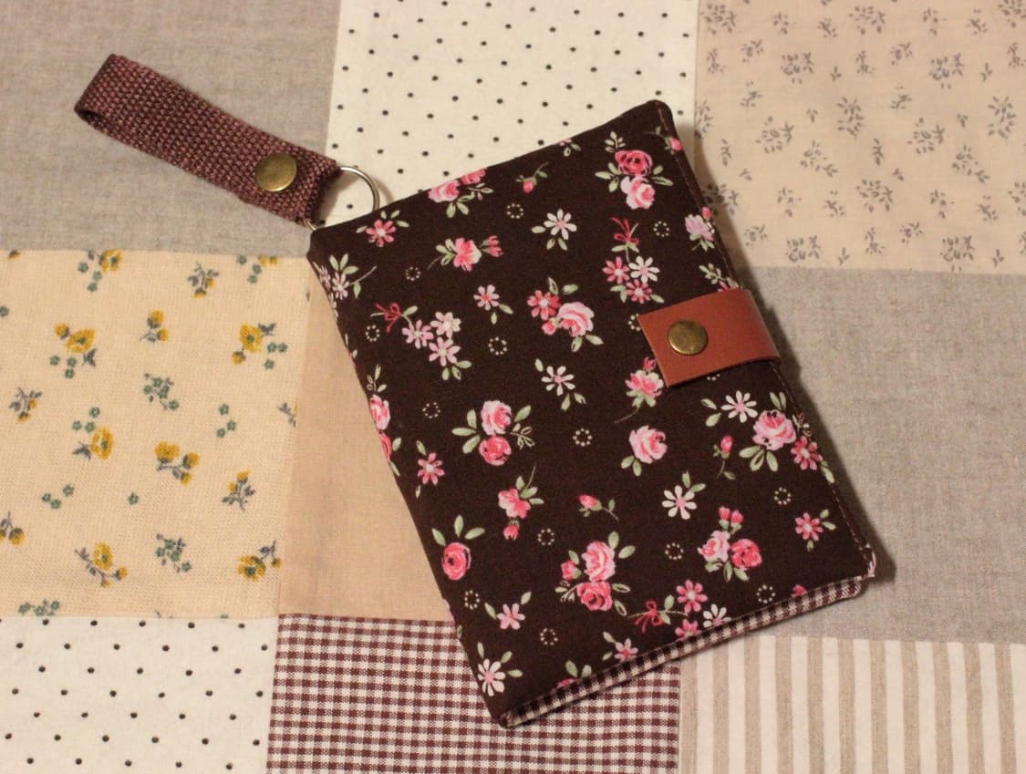 핸드메이드 브라운 지갑 상품이미지1