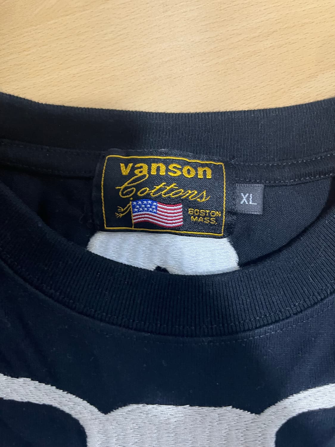 밴슨 리얼본 롱슬리브 XL vanson real bone 상품이미지4