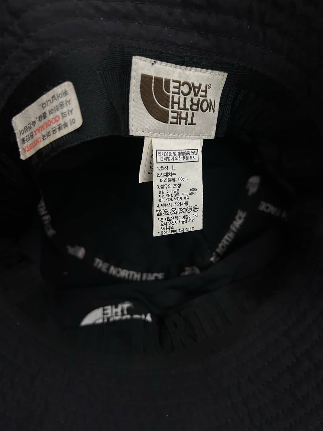 노스페이스 화이트라벨 나일론 버킷햇/블랙 상품이미지4