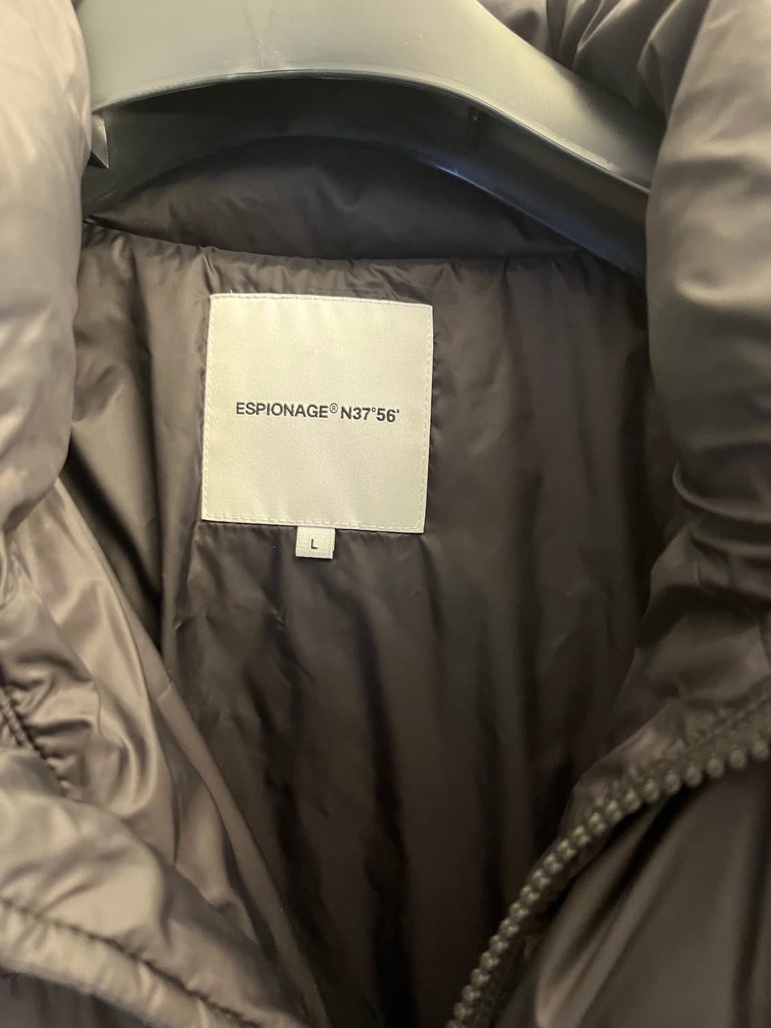 에스피오나지 푸퍼 다운 파카 블랙 상품이미지3