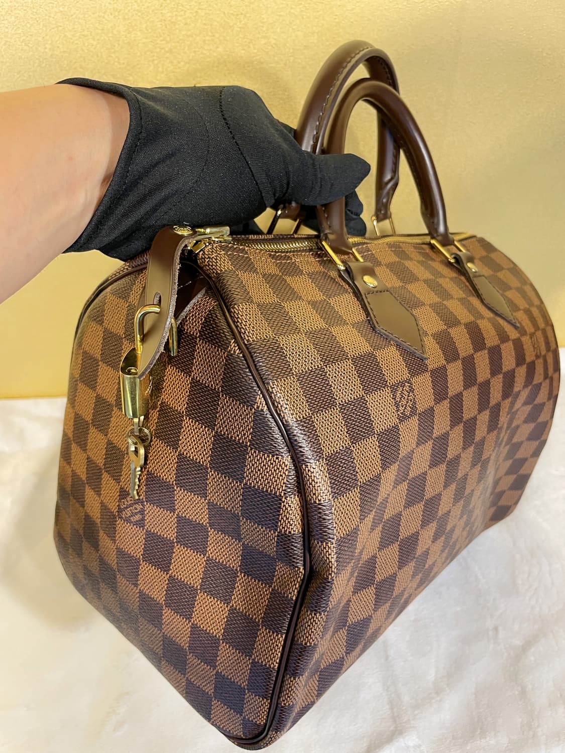 루이비통 스피디30 다미에 에벤 상품이미지9