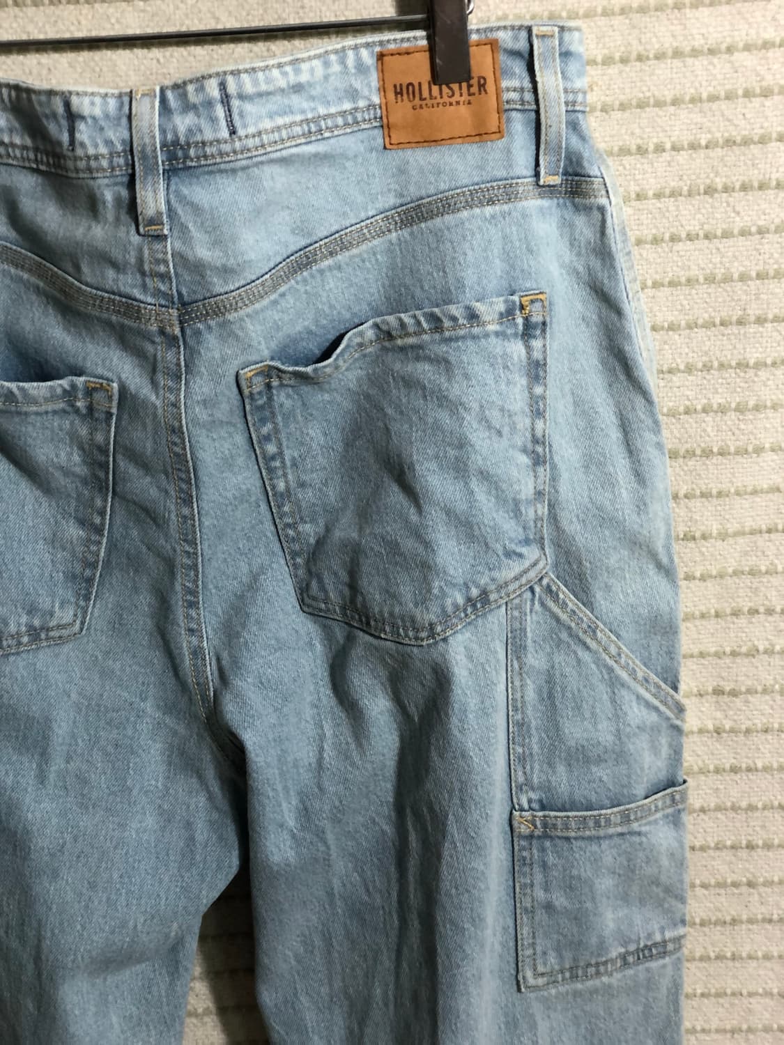 홀리스터 연청 데님 카펜터 데님 목수 바지 청바지 상품이미지5