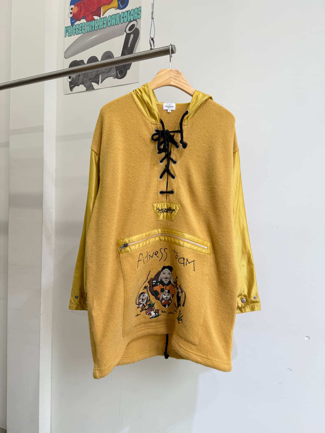 빈티지 CASTEL BAJAC (Made in Japan) 자수 아노락 상품이미지1