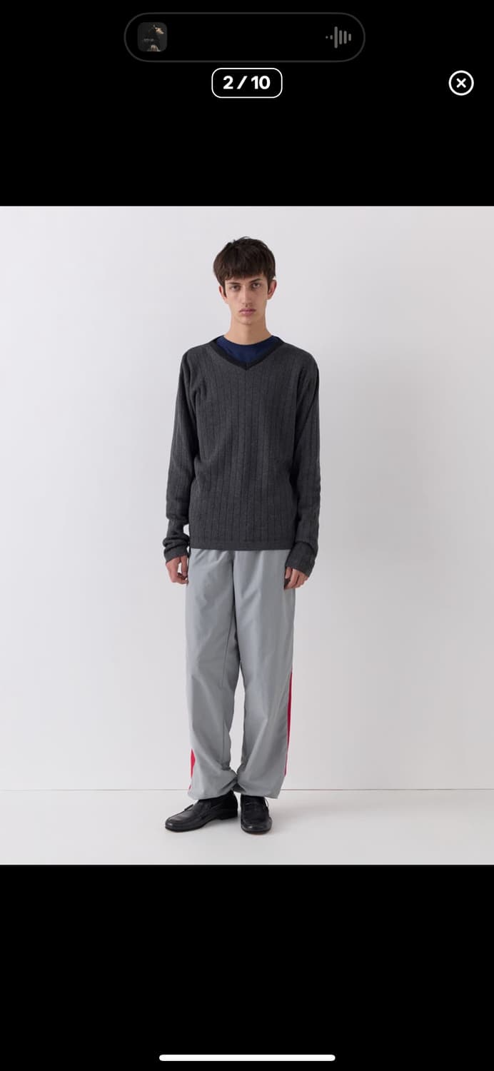 기마구아스 dante 브이넥 니트 L 상품이미지7