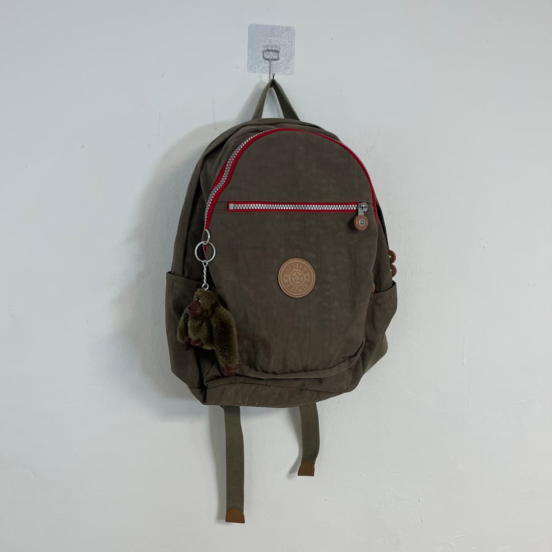 Kipling brown backpack 상품이미지3
