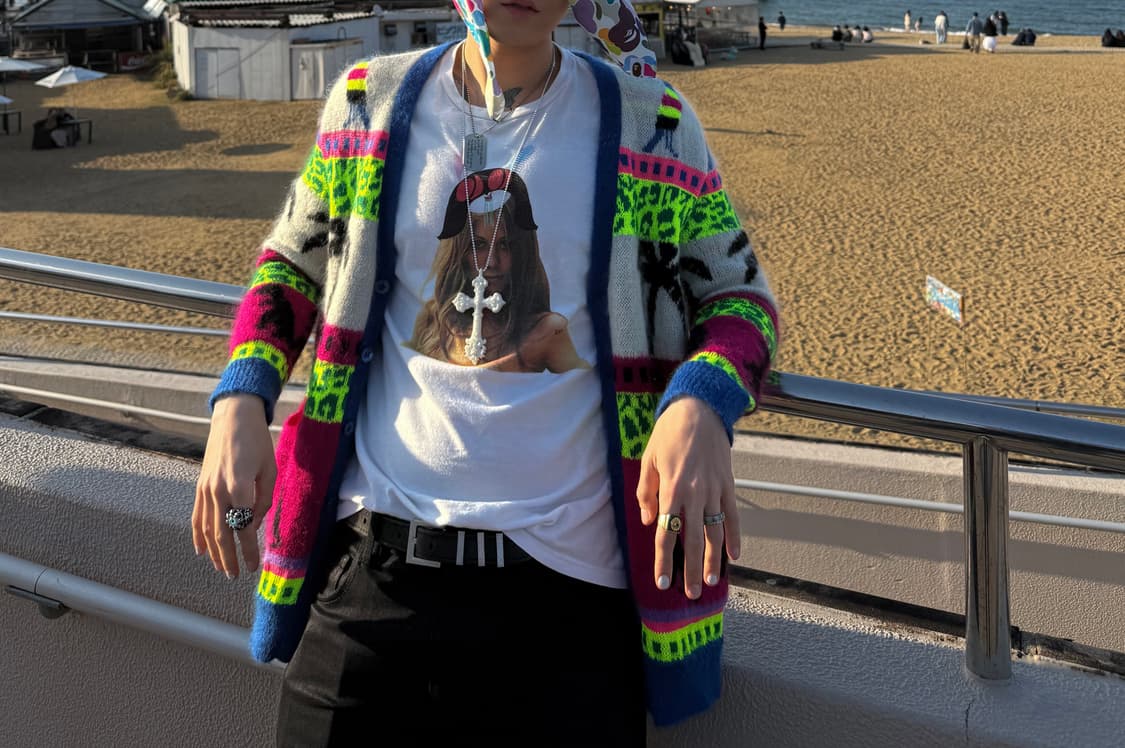 [XL 우먼스] 생로랑 서프사운드 가디건 상품이미지7