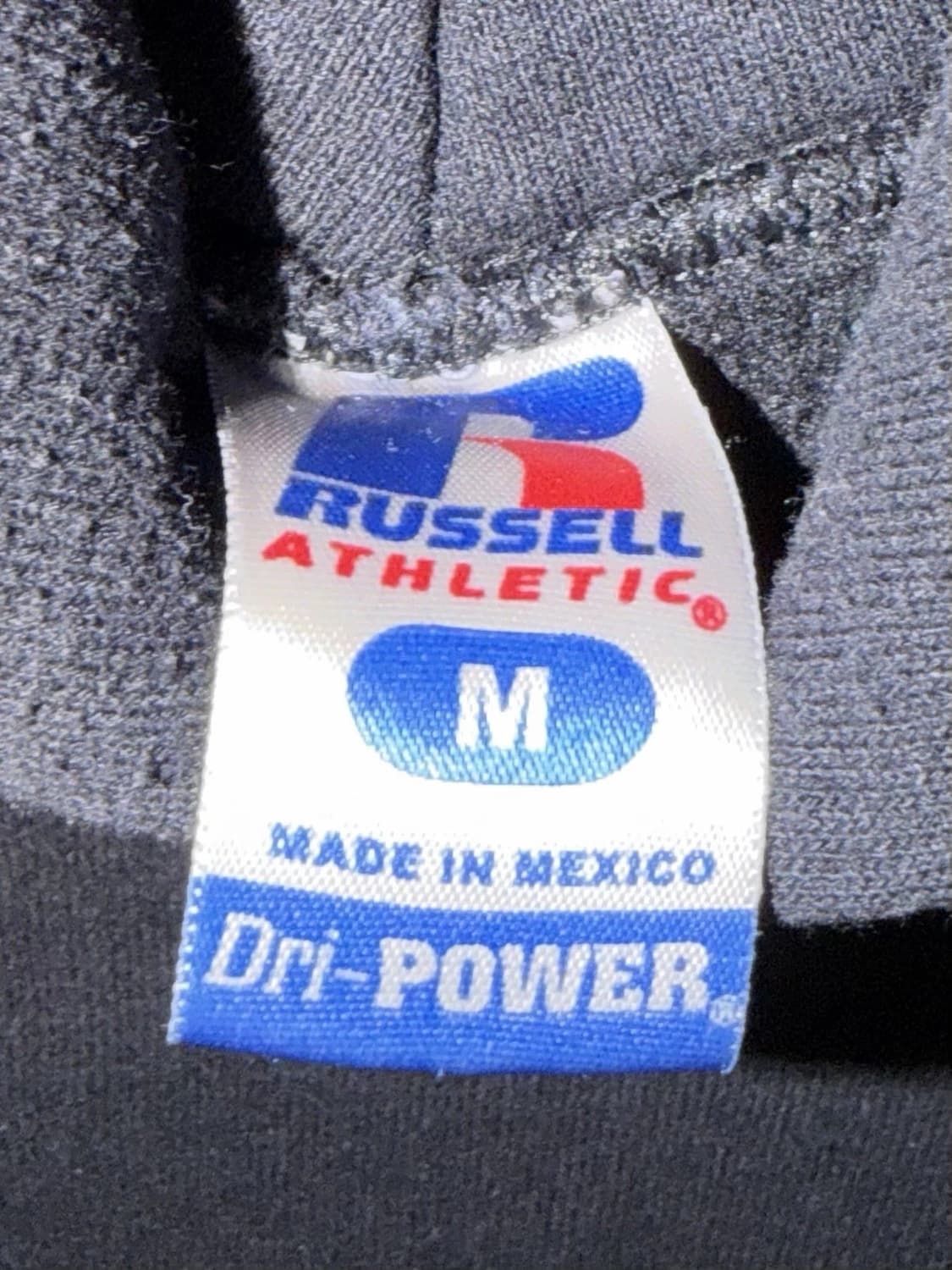 러셀 애슬레틱 빈티지 검은색 풀오버 후드티 상품이미지4