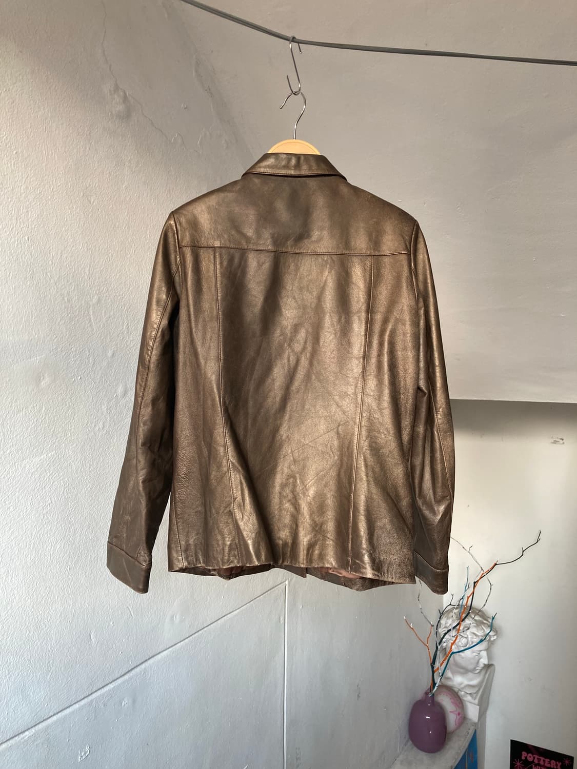 자연스러운 에이징++ 저스트핏•가죽자켓 상품이미지5