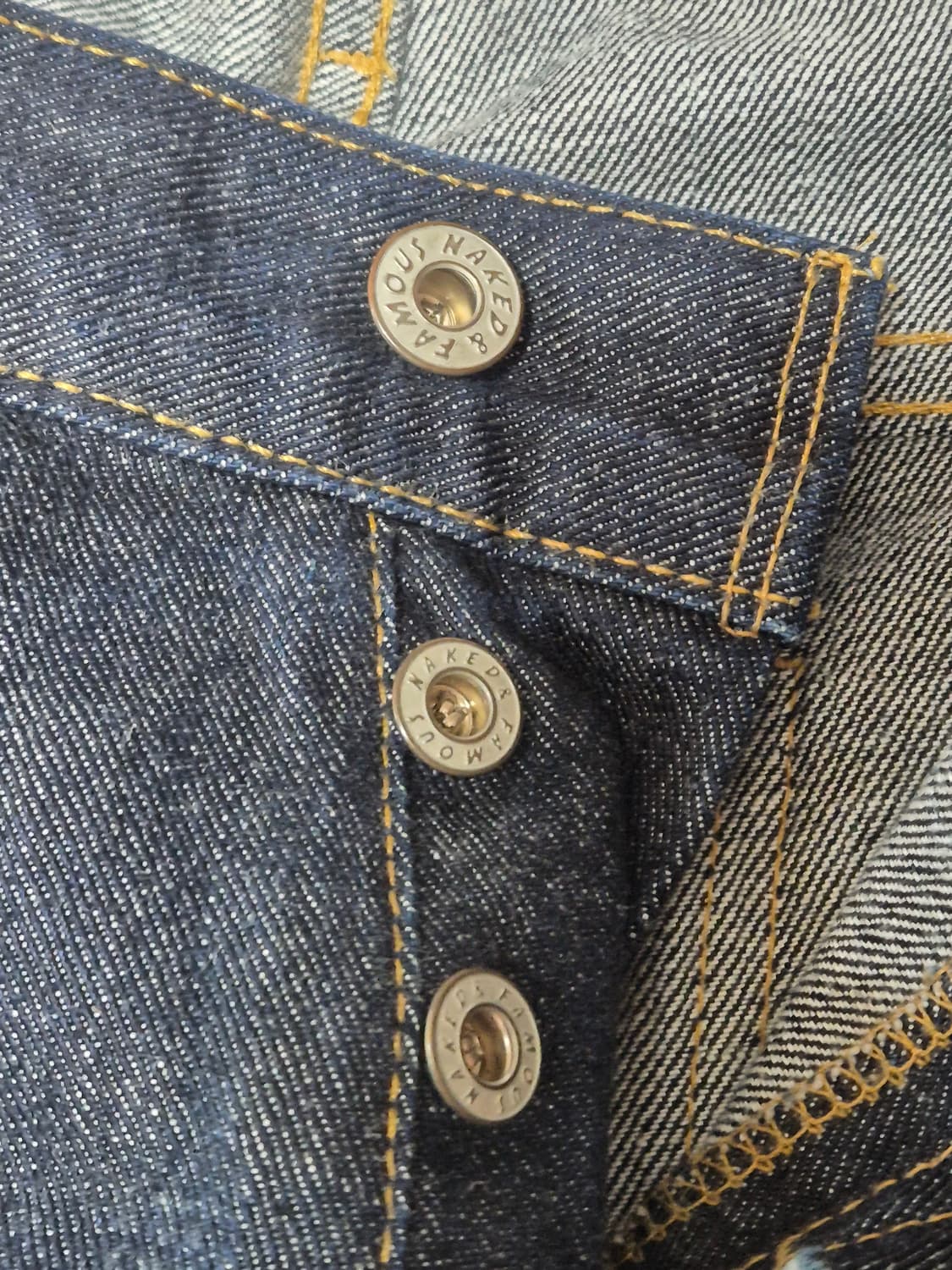 네이키드앤페이머스 셀비지 데님 34 상품이미지6