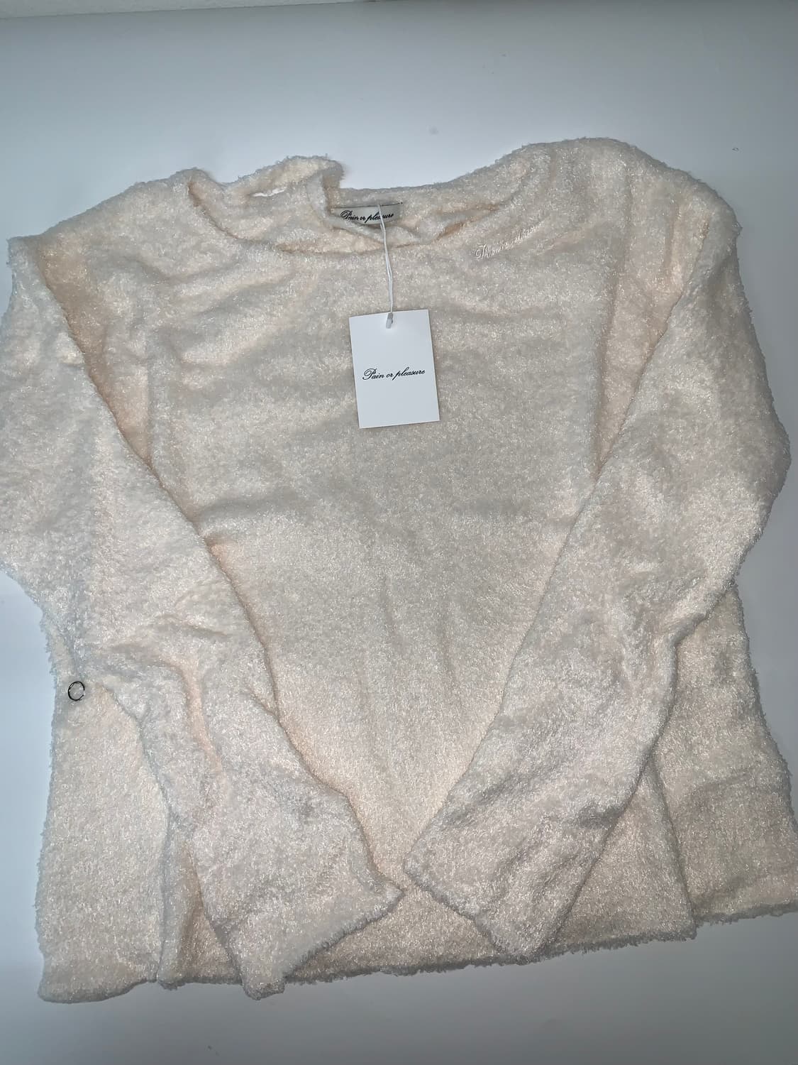 RUBY HOOK OVER KNIT ivory 상품이미지8