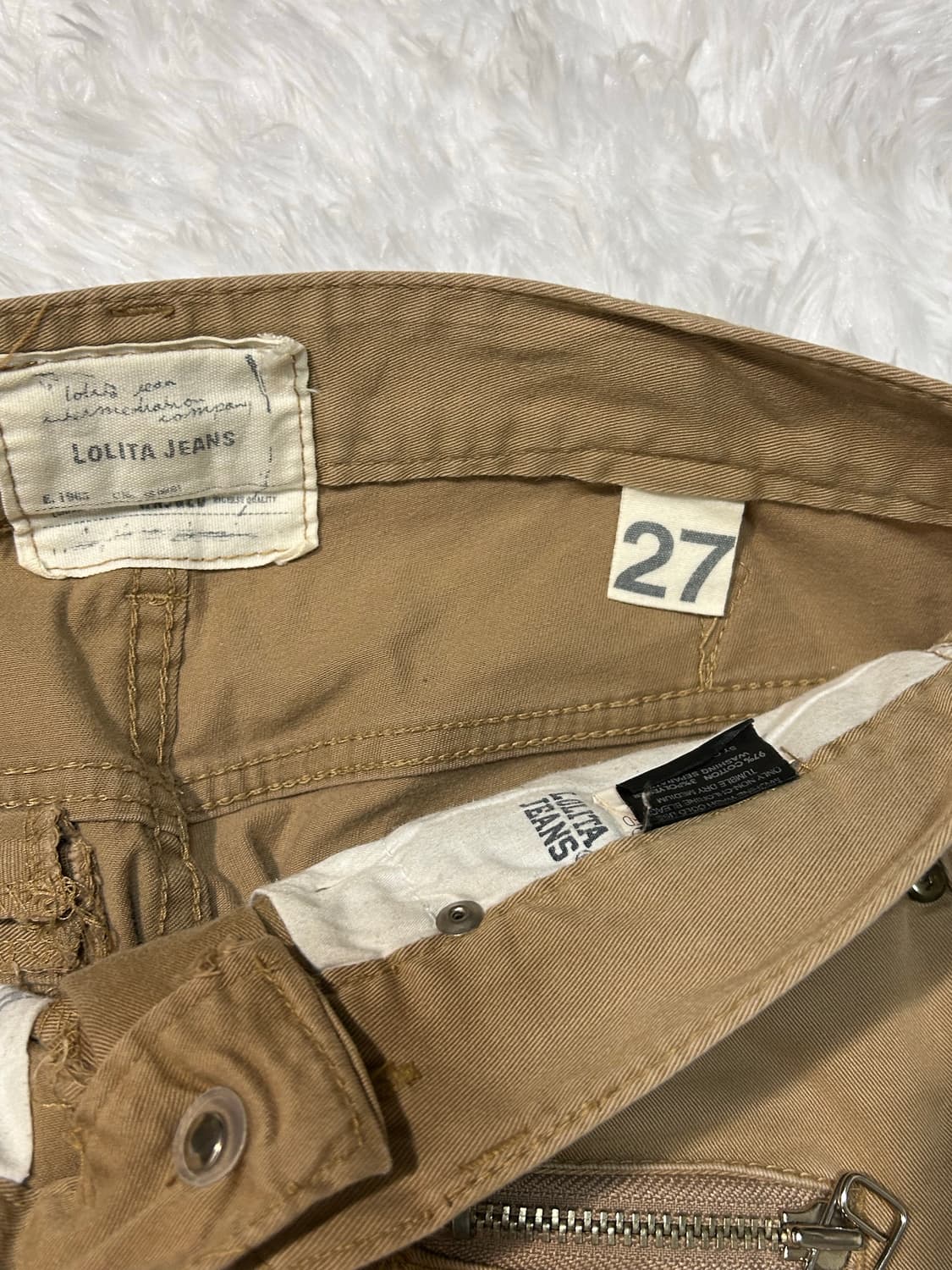 rolita jeans y2k zipper detailed pants 상품이미지5